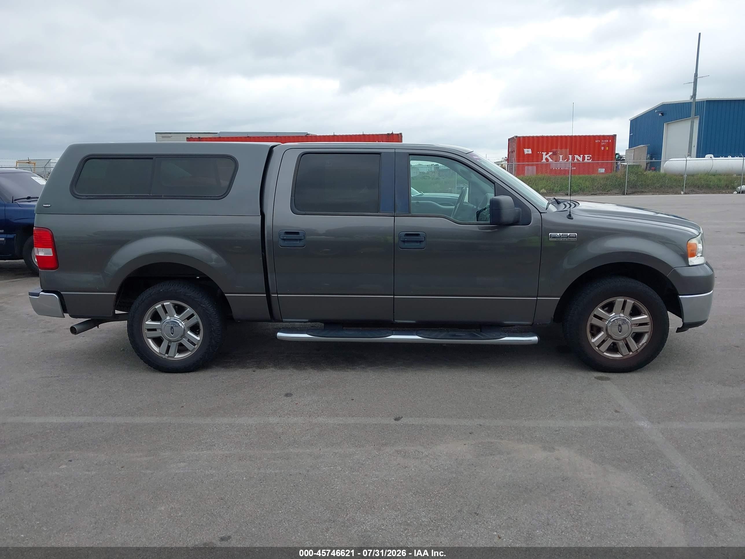 2008 Ford F-150 60th Anniversary/fx2/king Ranch/lariat/xlt Gray vin: 1FTPW12V78FA08892