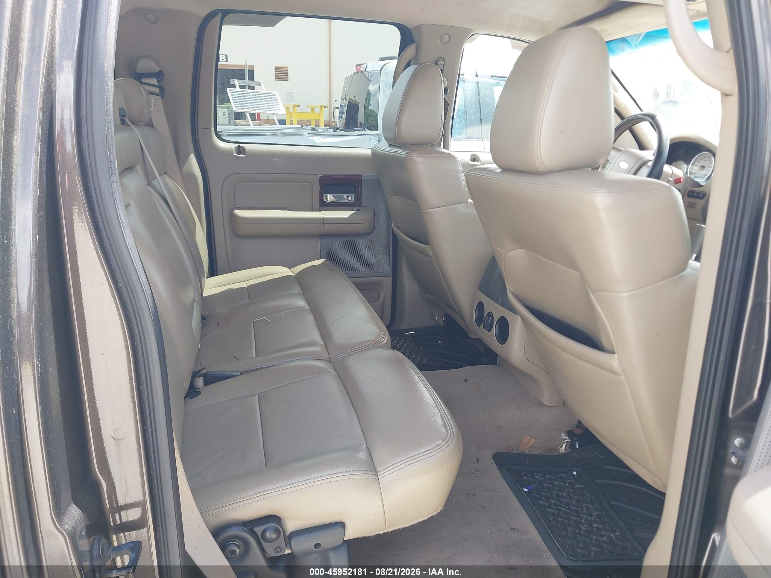 2008 Ford F-150 60th Anniversary/fx2/king Ranch/lariat/xlt Brown vin: 1FTPW12V78FA91207