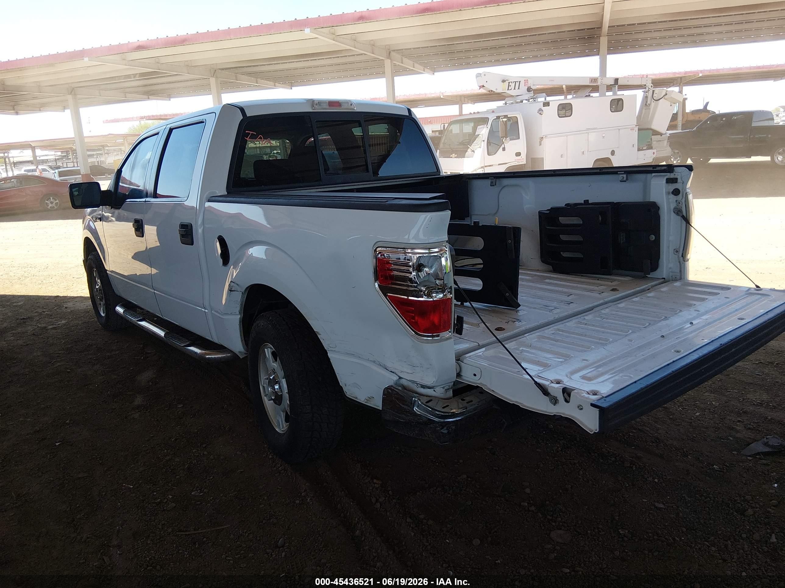 2009 Ford F-150 King Ranch/lariat/platinum/xl/xlt White vin: 1FTPW12V79FA15259