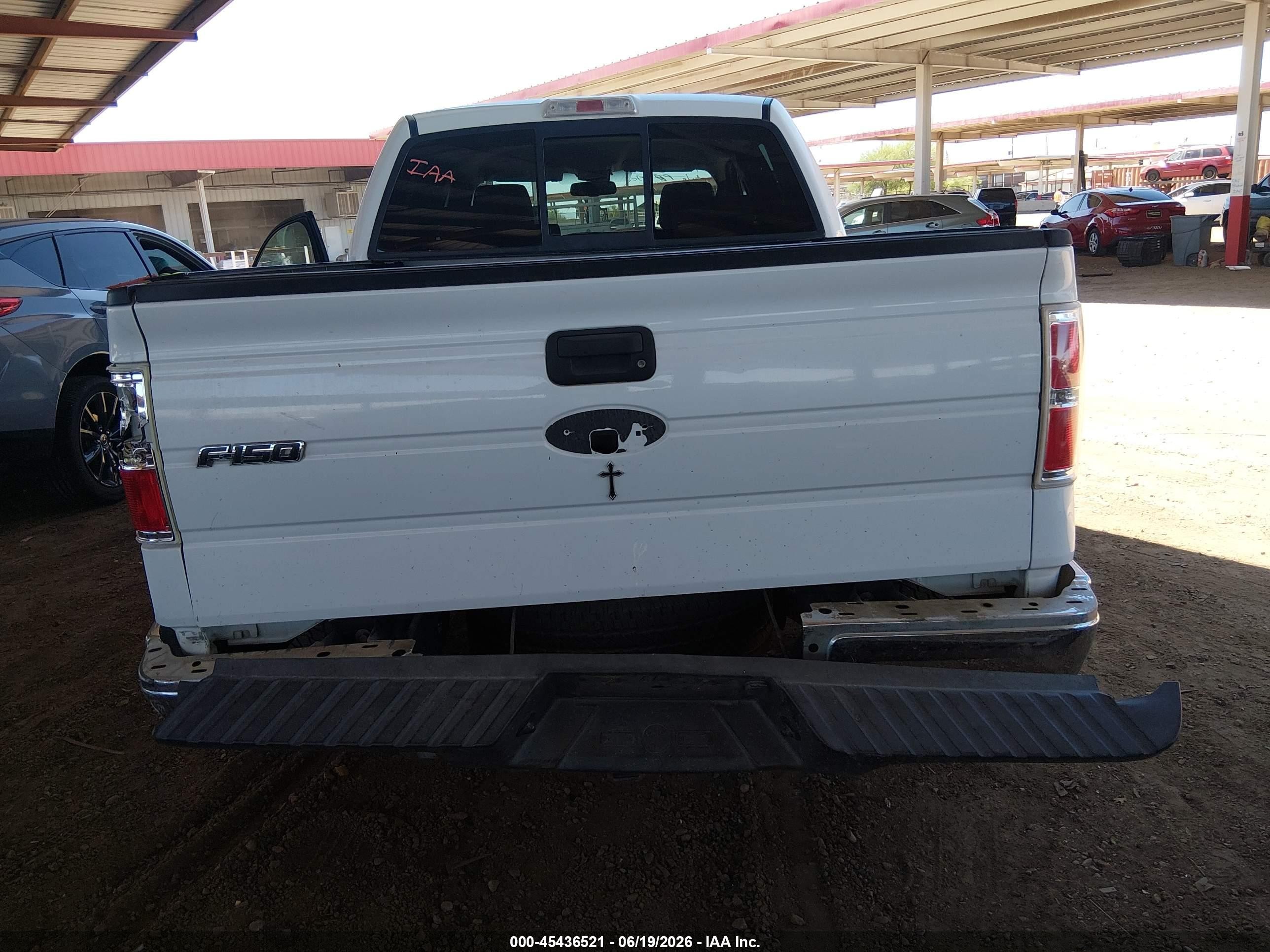 2009 Ford F-150 King Ranch/lariat/platinum/xl/xlt White vin: 1FTPW12V79FA15259