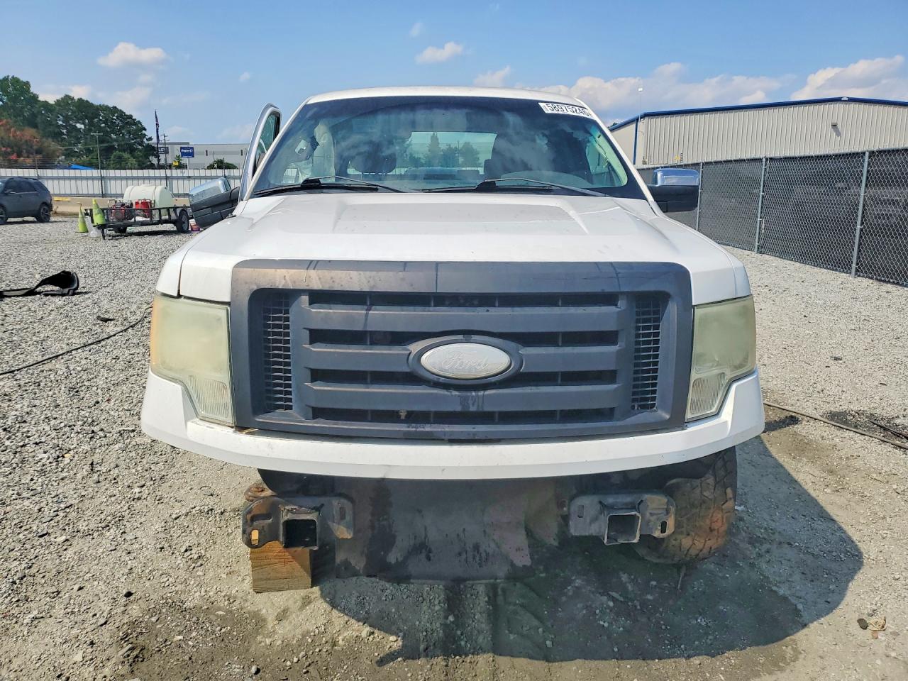 2009 Ford F150 Supercrew White vin: 1FTPW12V79KB56307