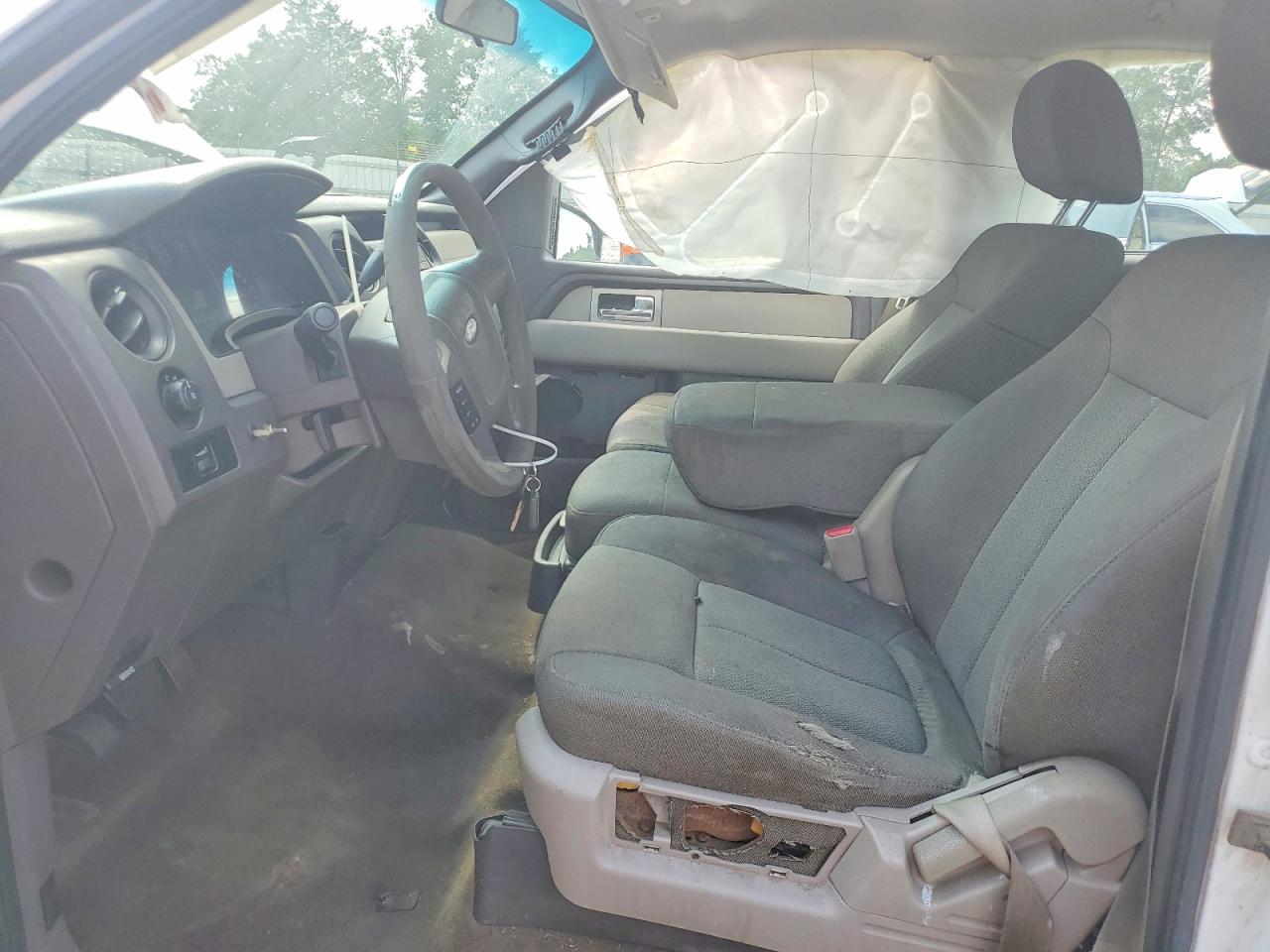 2009 Ford F150 Supercrew White vin: 1FTPW12V79KB56307