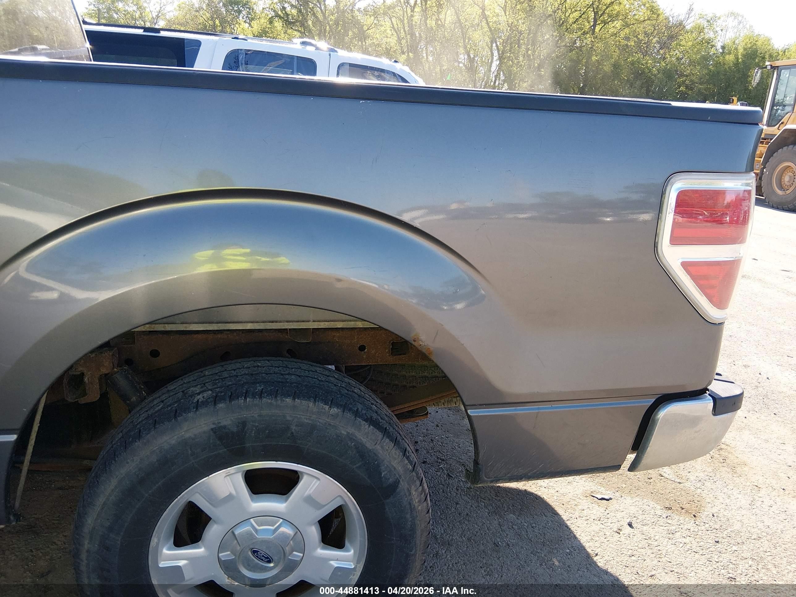 2009 Ford F-150 Xlt Gray vin: 1FTPW12V79KC73370