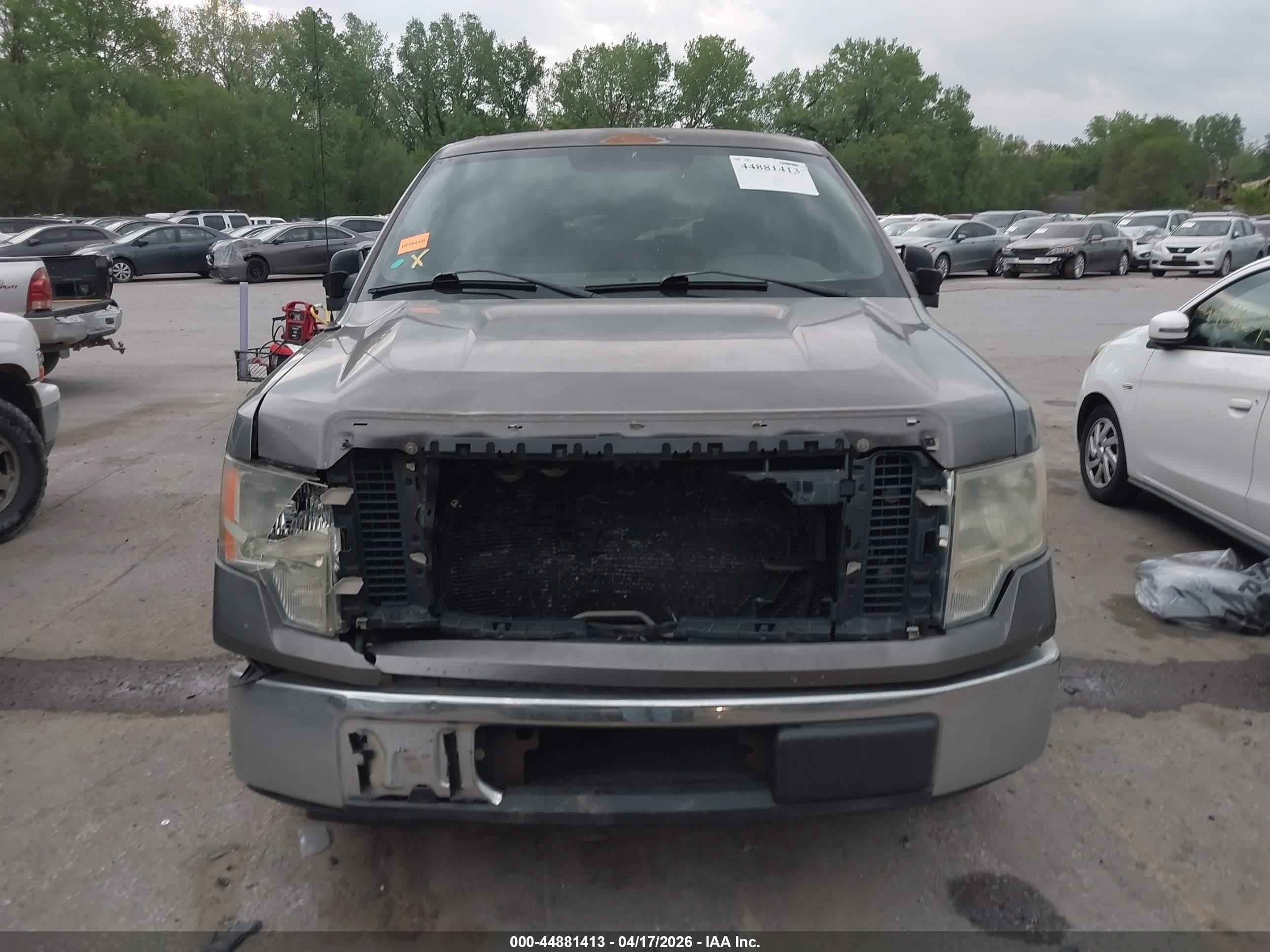2009 Ford F-150 Xlt Gray vin: 1FTPW12V79KC73370
