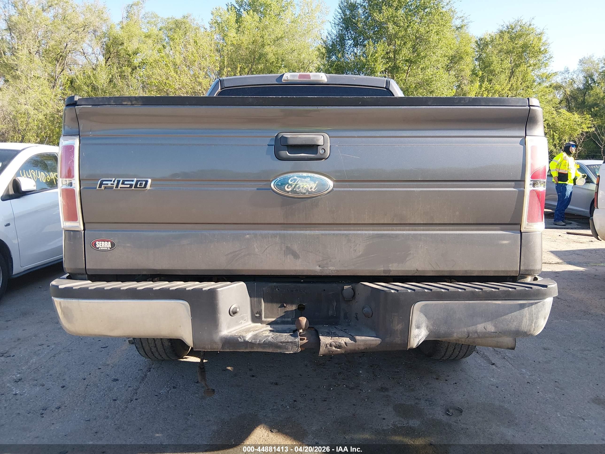 2009 Ford F-150 Xlt Gray vin: 1FTPW12V79KC73370