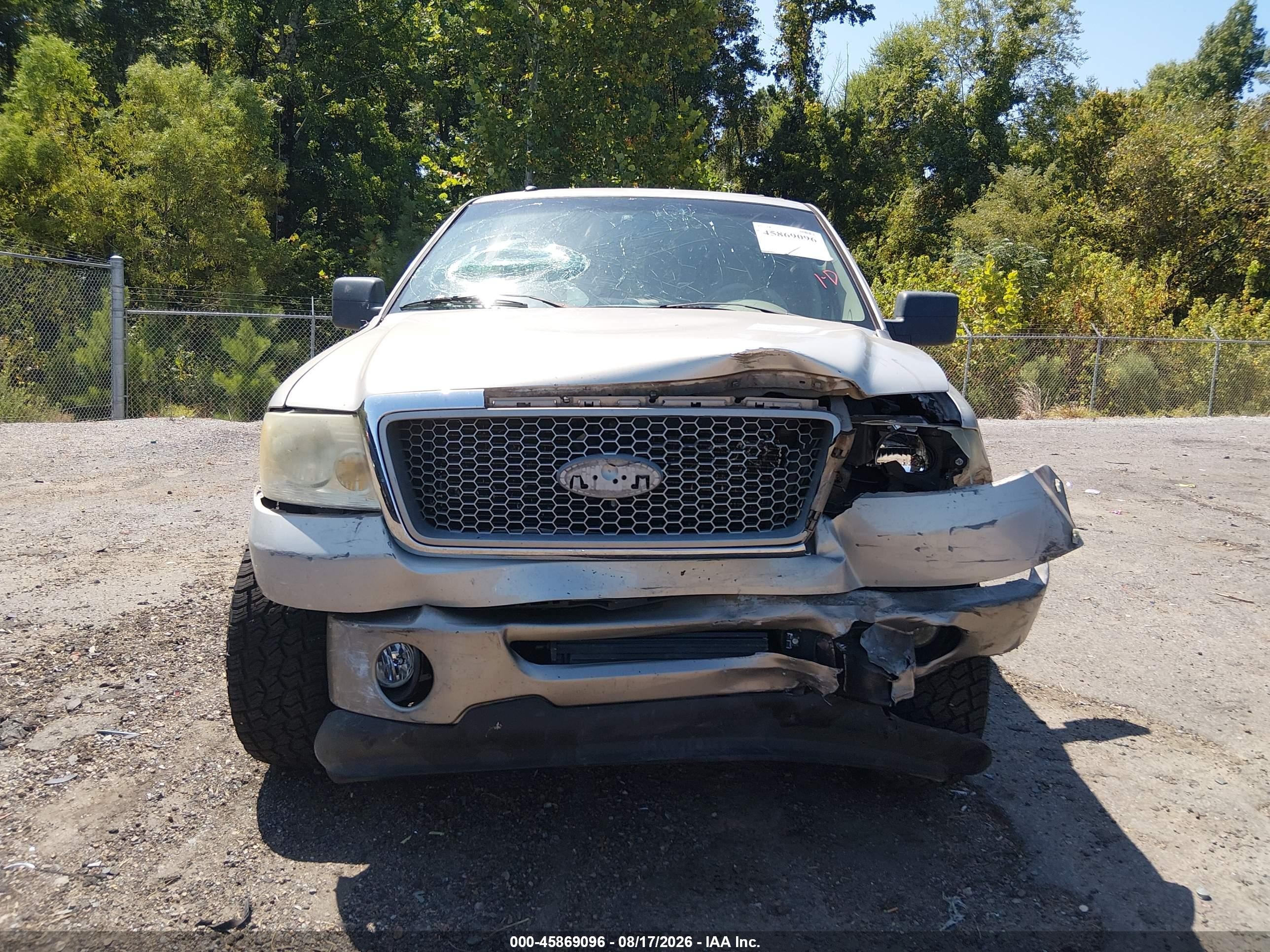 2006 Ford F-150 Lariat/xlt Silver vin: 1FTPW12V86FA82836