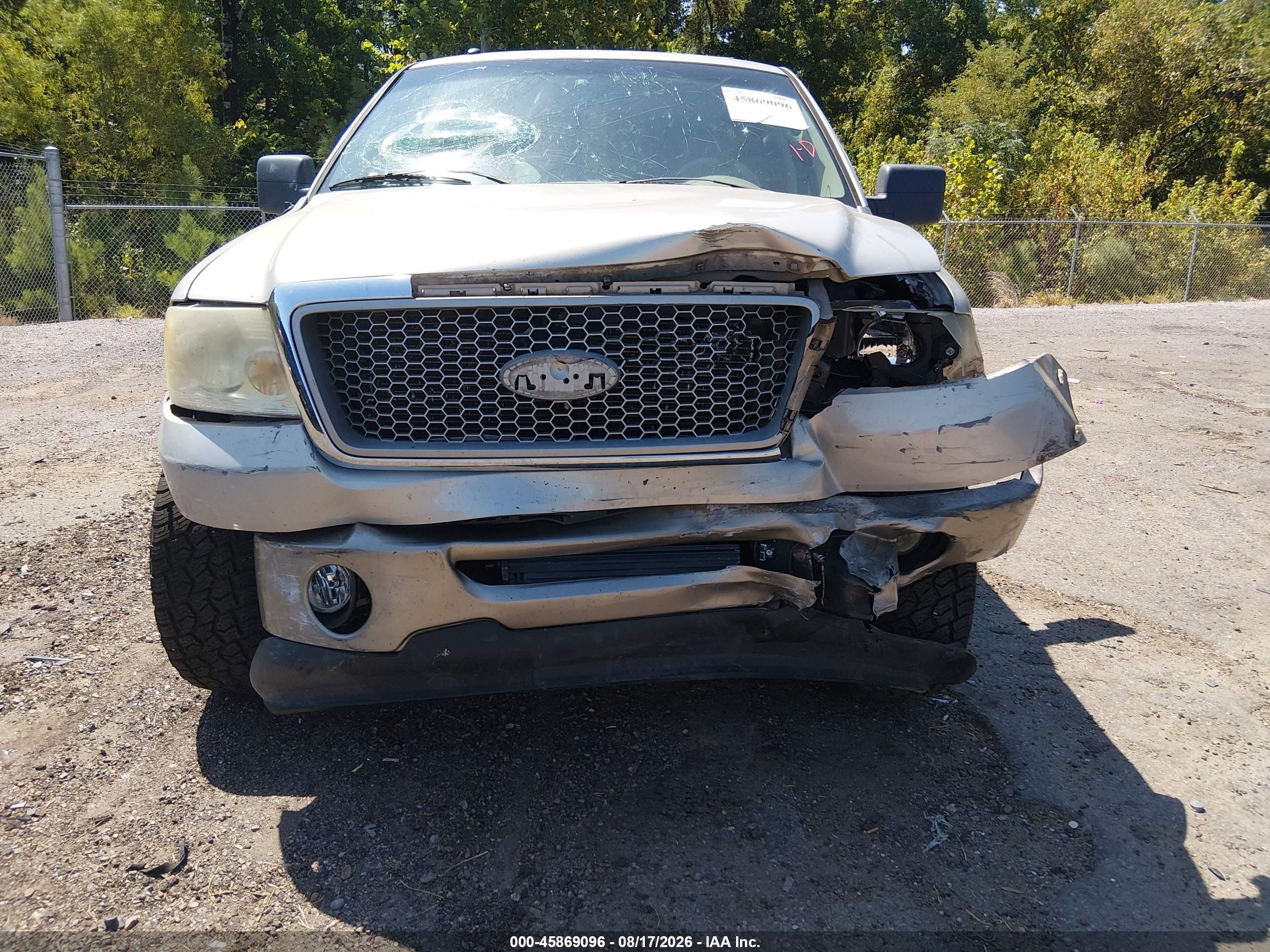 2006 Ford F-150 Lariat/xlt Silver vin: 1FTPW12V86FA82836