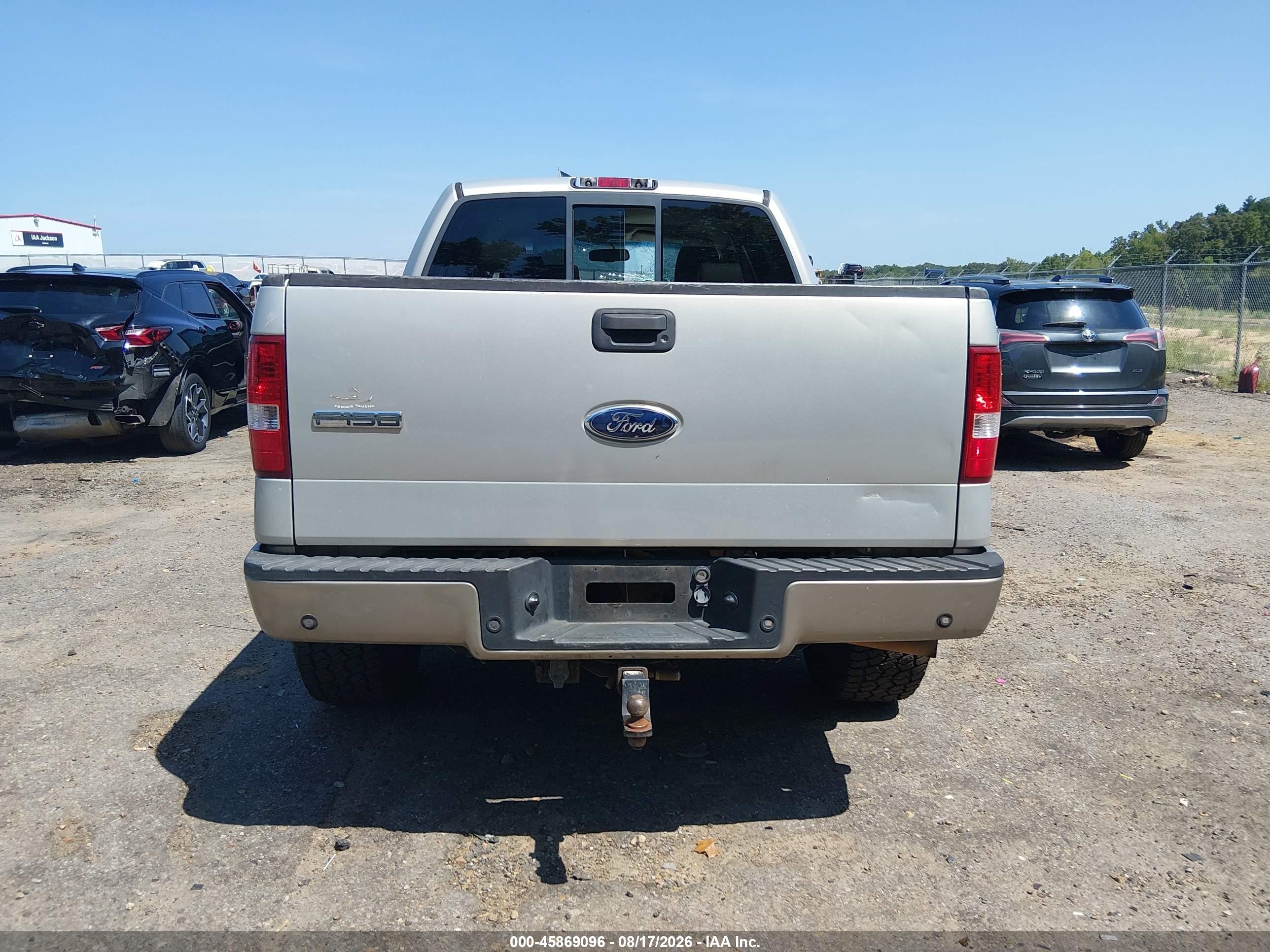 2006 Ford F-150 Lariat/xlt Silver vin: 1FTPW12V86FA82836
