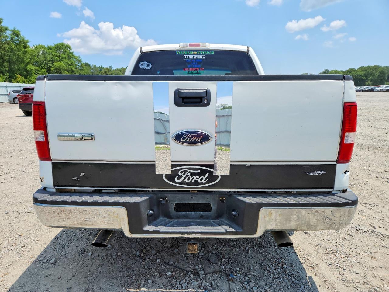 2006 Ford F150 Supercrew White vin: 1FTPW12V86FB52447