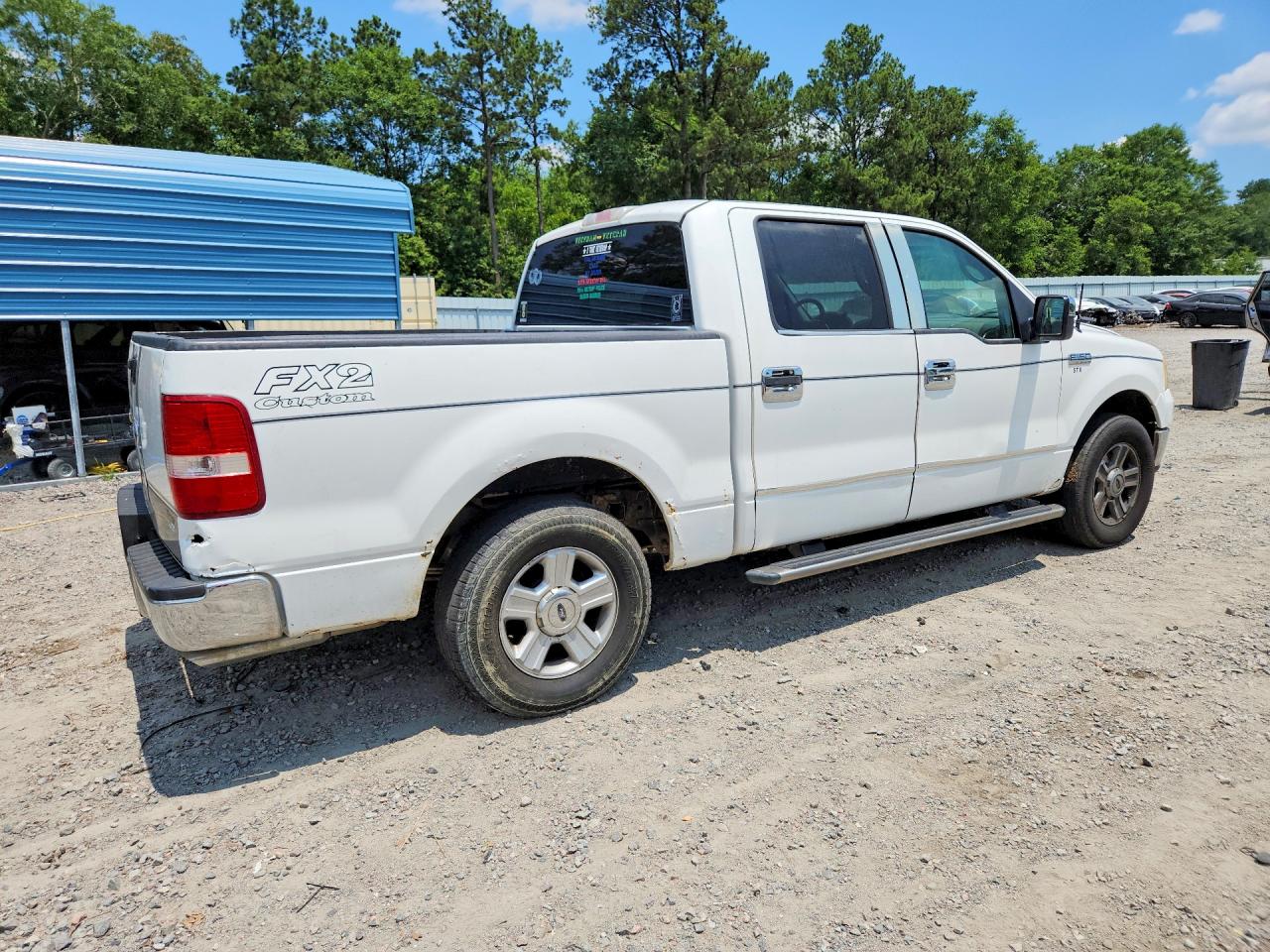 2006 Ford F150 Supercrew White vin: 1FTPW12V86FB52447
