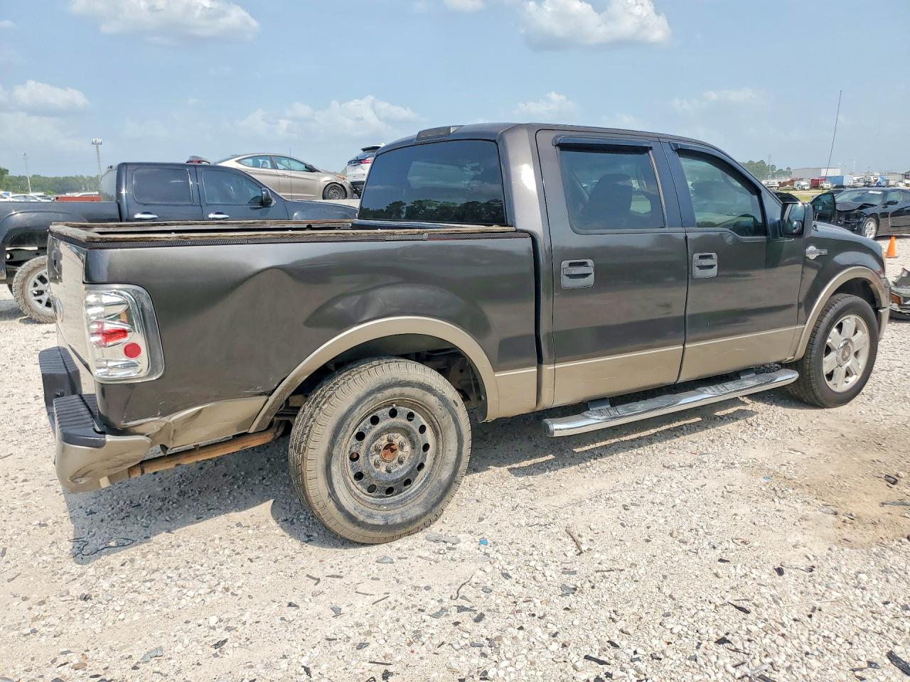 2006 Ford F150 Supercrew Серый vin: 1FTPW12V86KC76757