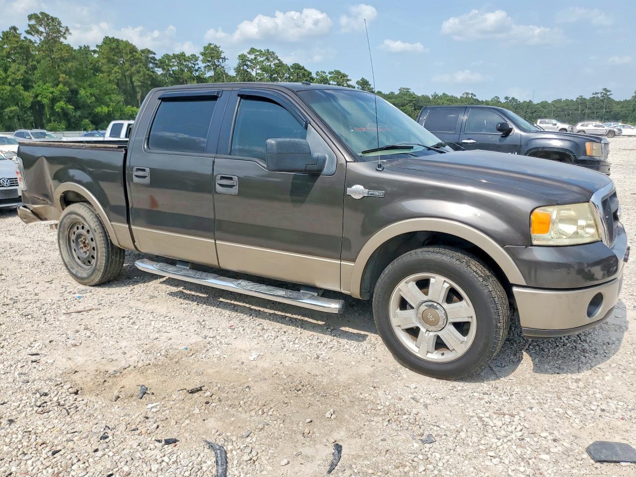 2006 Ford F150 Supercrew Серый vin: 1FTPW12V86KC76757