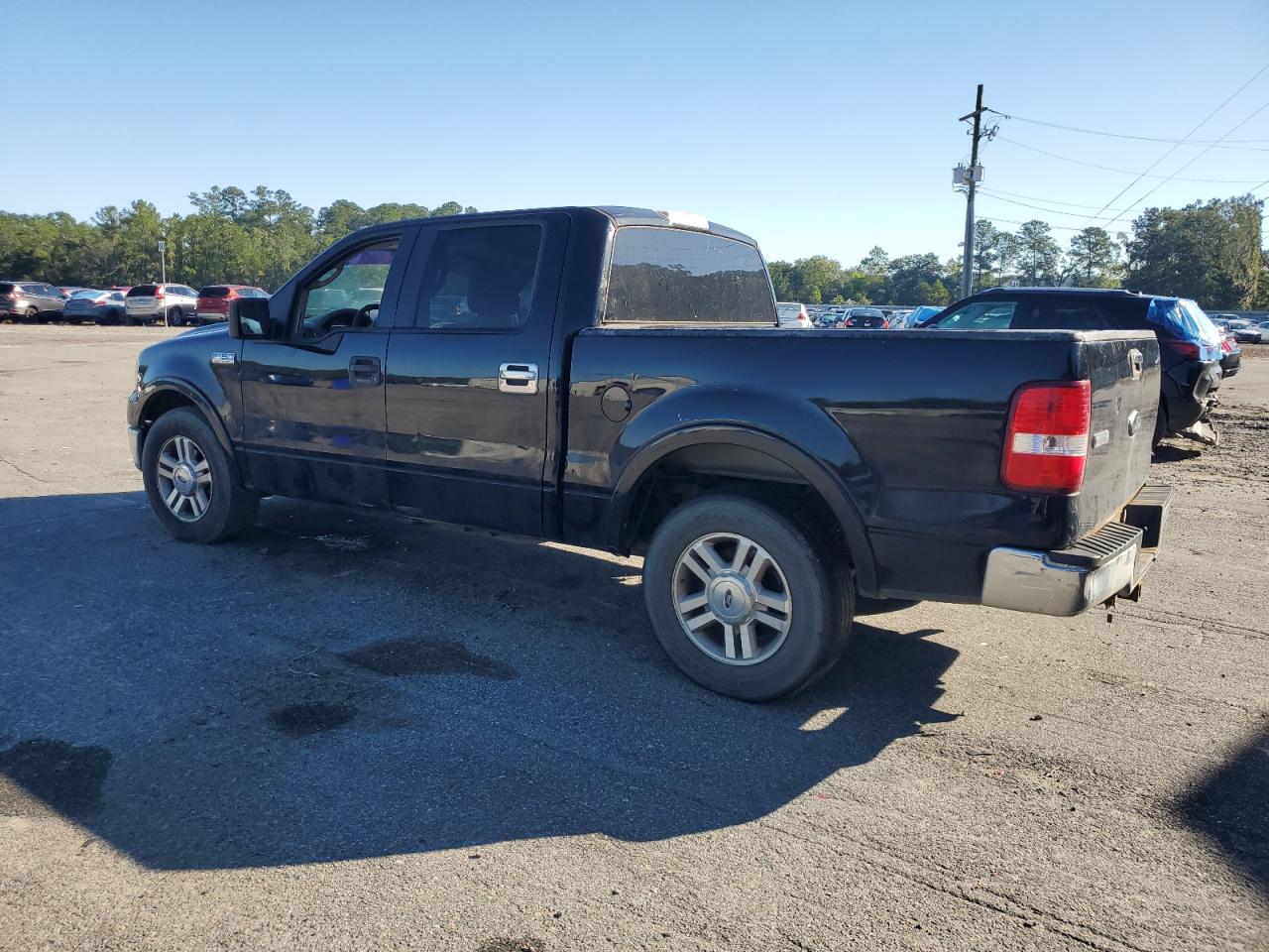 2006 Ford F150 Supercrew Black vin: 1FTPW12V86KC84731