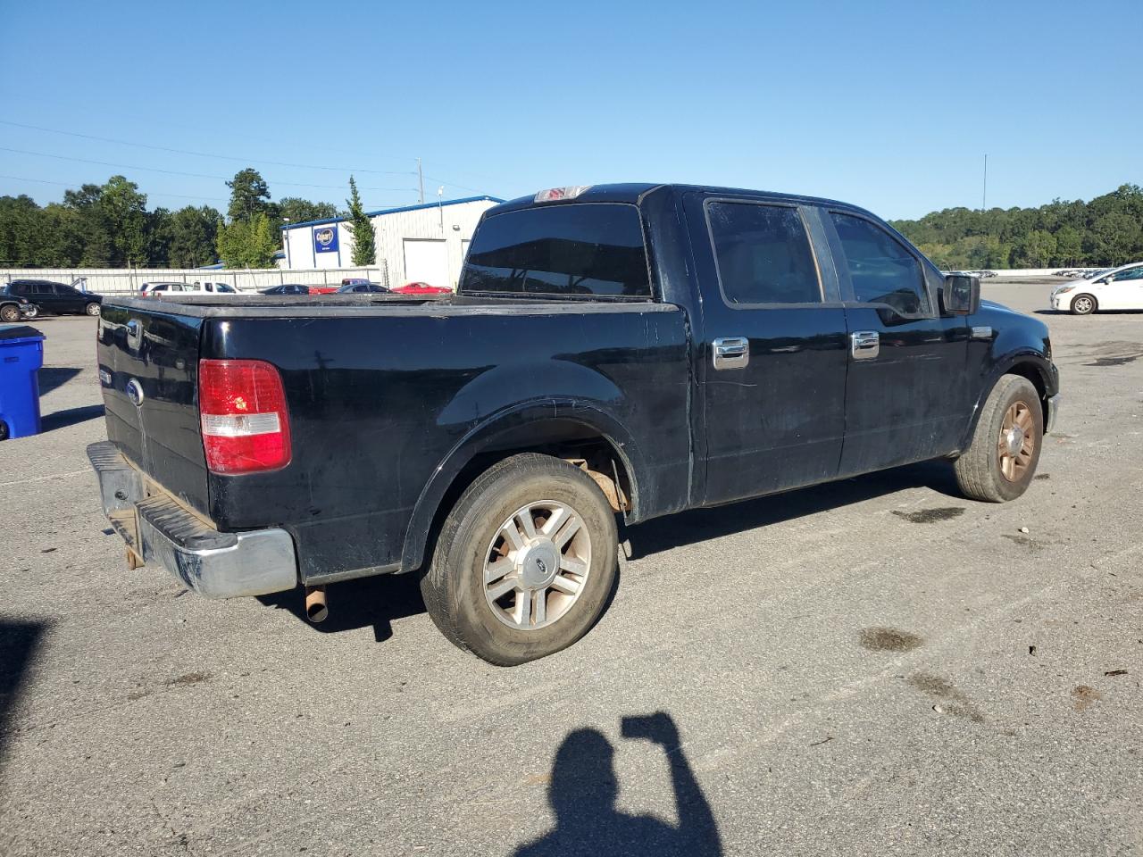2006 Ford F150 Supercrew Black vin: 1FTPW12V86KC84731