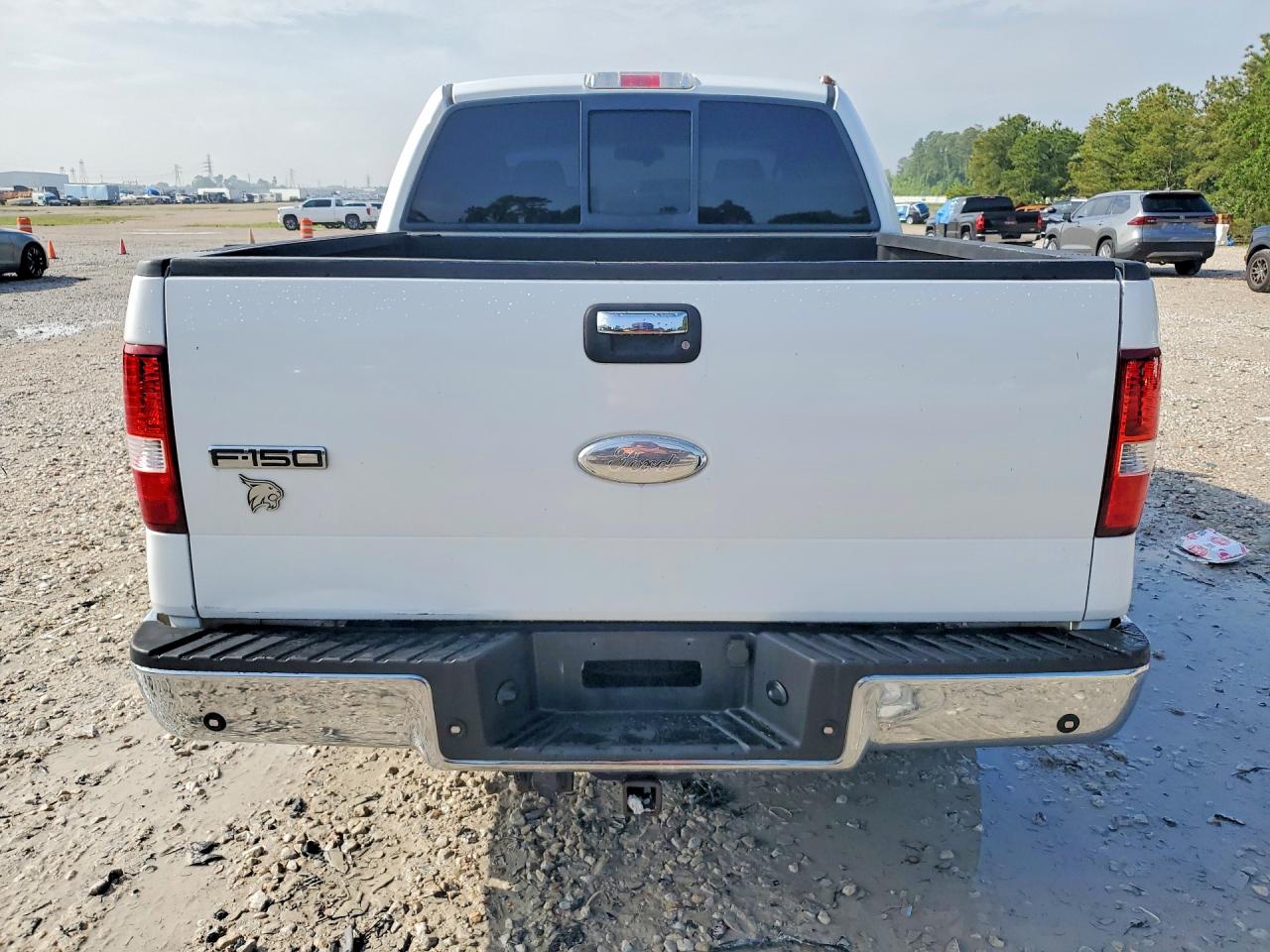 2007 Ford F150 Supercrew White vin: 1FTPW12V87FA17390
