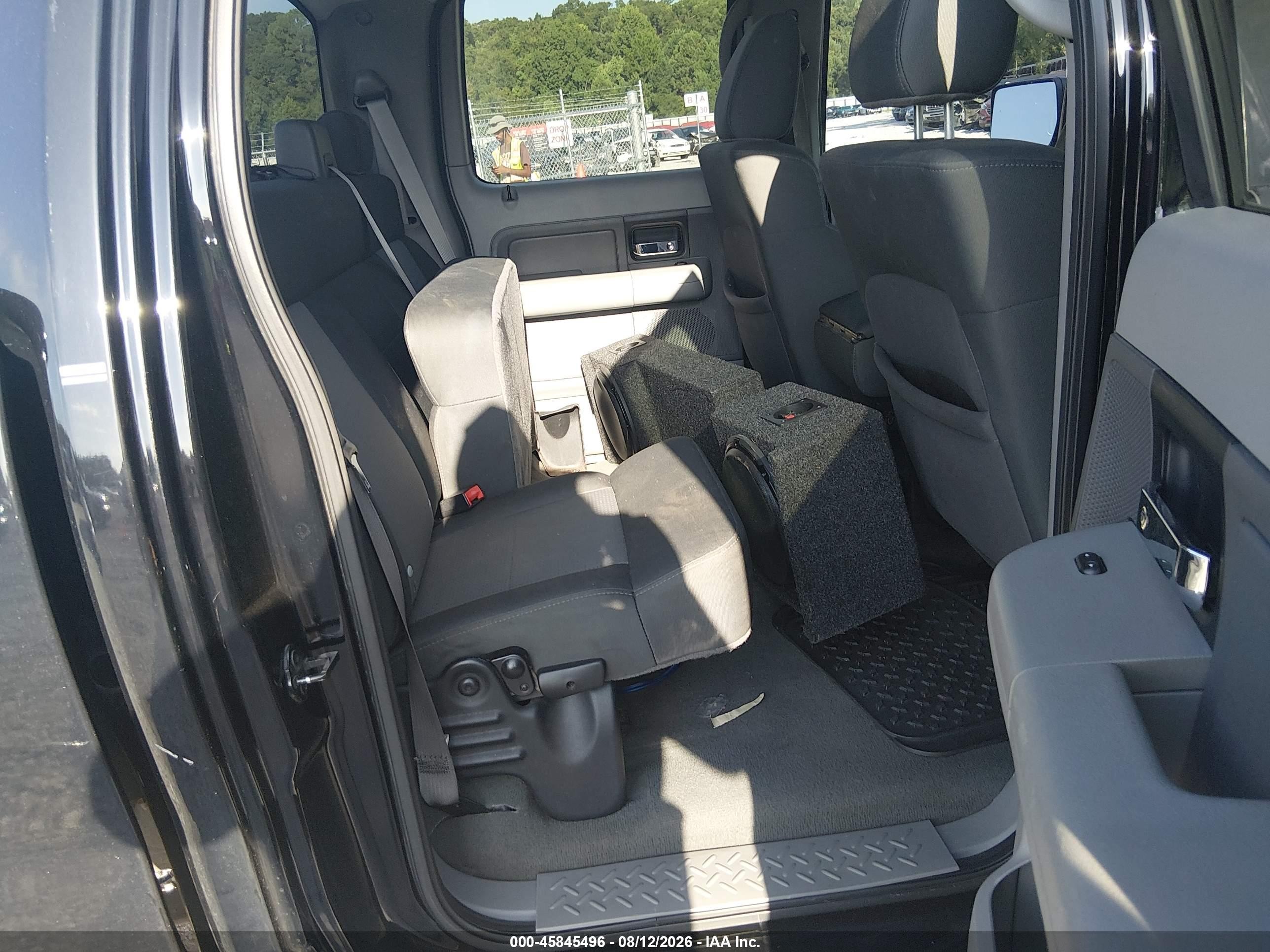 2007 Ford F-150 Lariat/xlt Black vin: 1FTPW12V87FA98102
