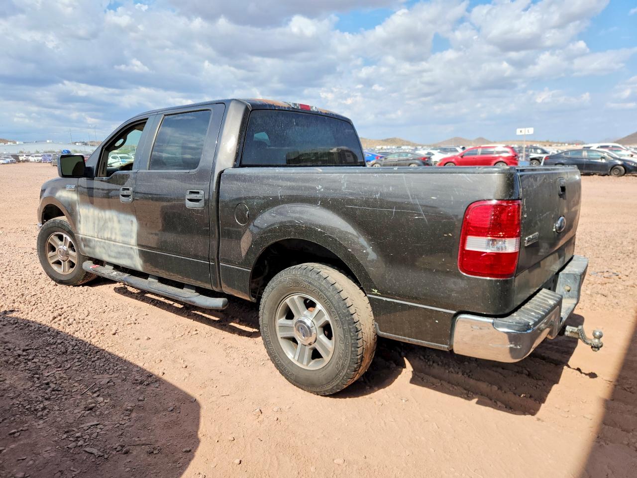 2007 Ford F150 Supercrew Gray vin: 1FTPW12V87KB22776