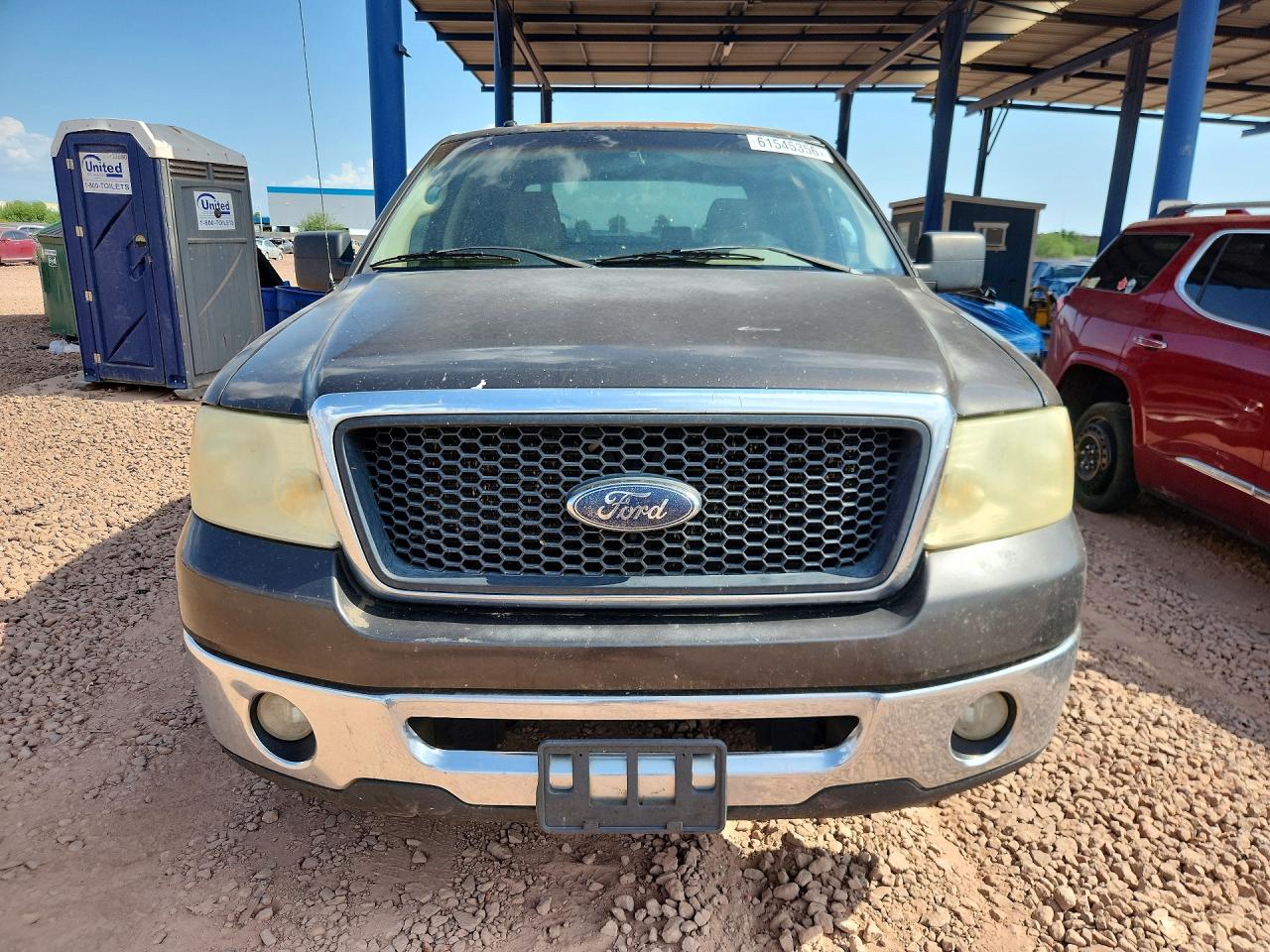 2007 Ford F150 Supercrew Gray vin: 1FTPW12V87KB22776