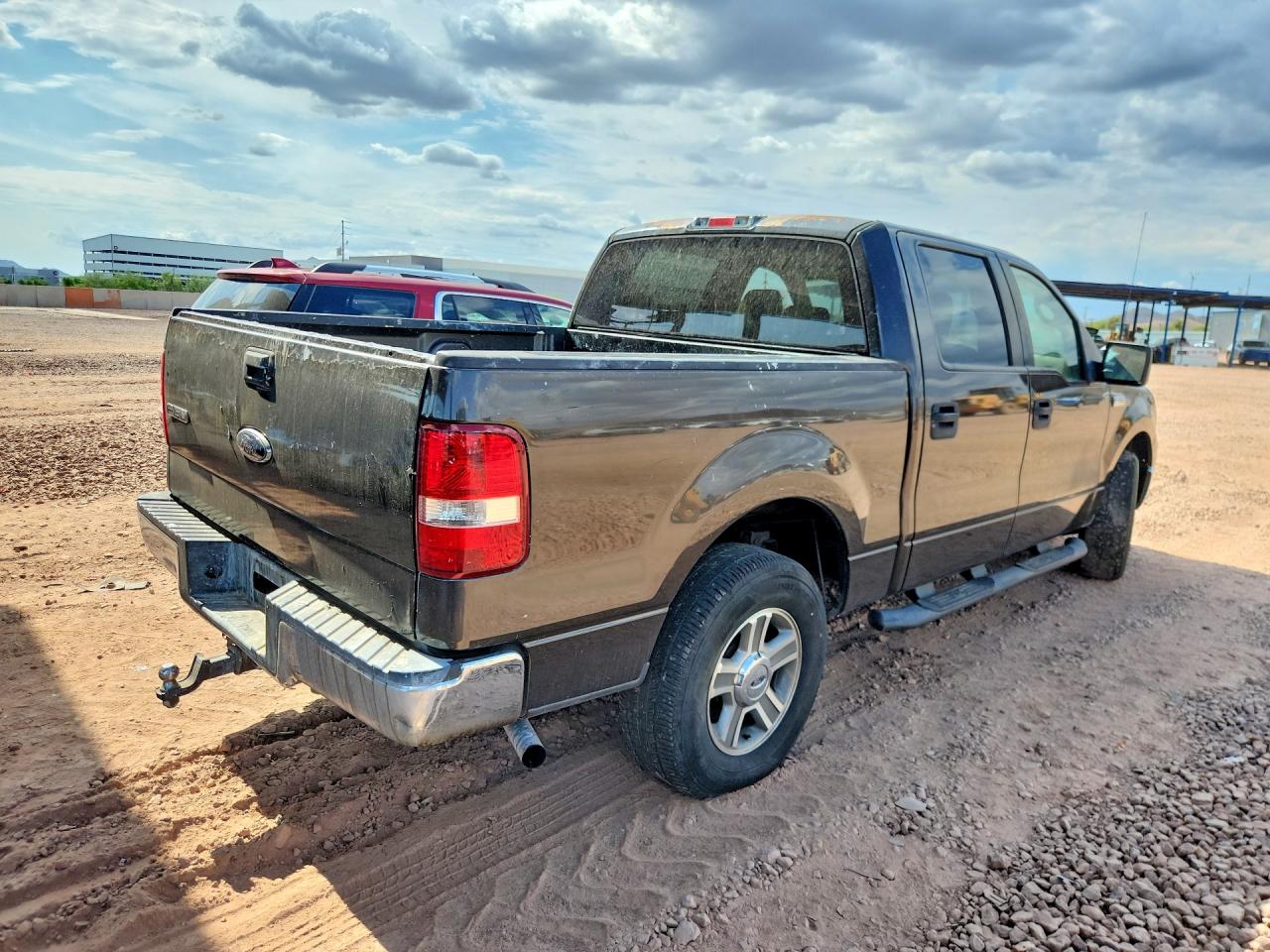 2007 Ford F150 Supercrew Gray vin: 1FTPW12V87KB22776