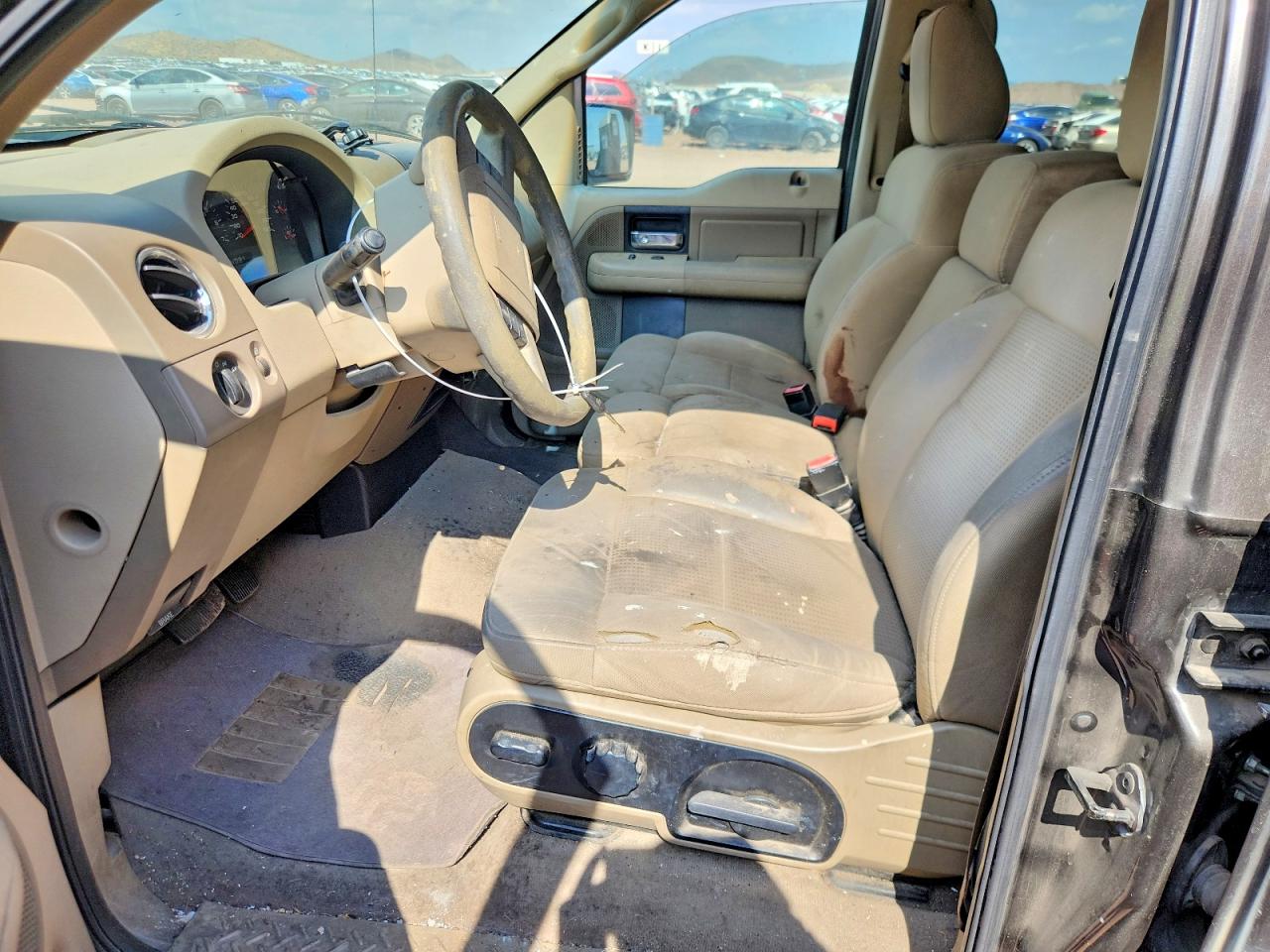 2007 Ford F150 Supercrew Gray vin: 1FTPW12V87KB22776