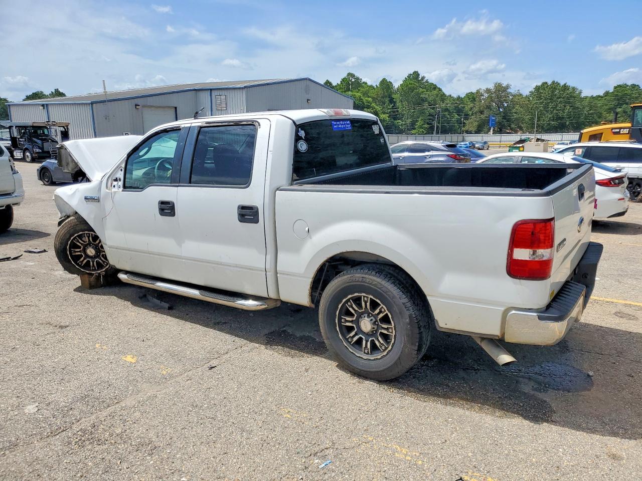 2008 Ford F150 Supercrew White vin: 1FTPW12V88FB17037