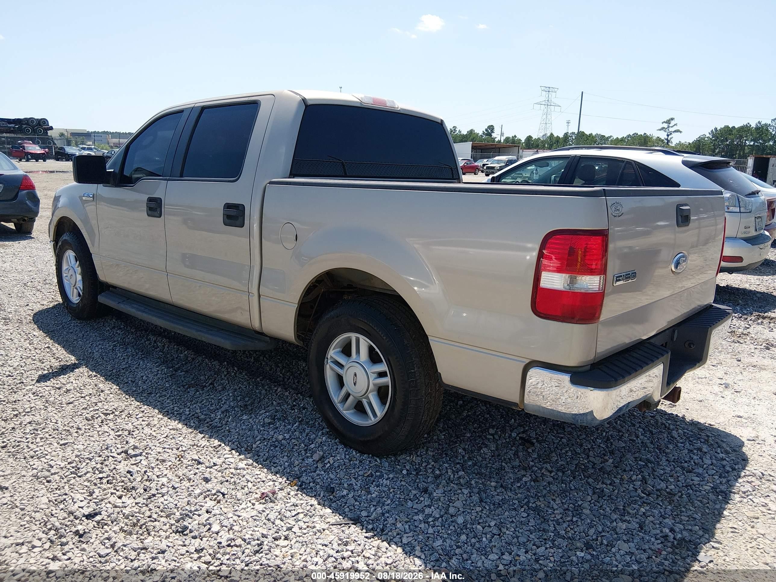 2008 Ford F-150 60th Anniversary/fx2/king Ranch/lariat/xlt Бежевый vin: 1FTPW12V88KB79738