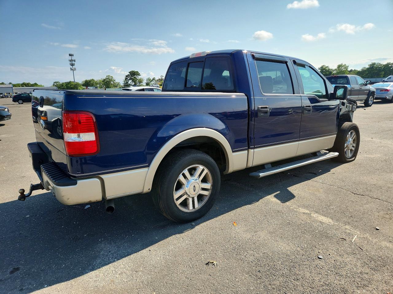 2008 Ford F150 Supercrew Синий vin: 1FTPW12V88KC84070