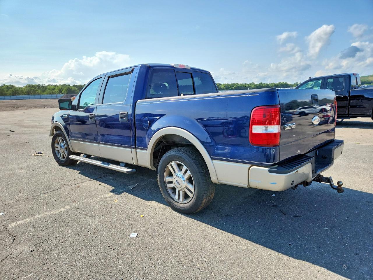 2008 Ford F150 Supercrew Синий vin: 1FTPW12V88KC84070