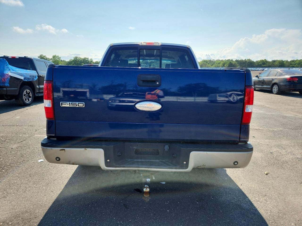 2008 Ford F150 Supercrew Синий vin: 1FTPW12V88KC84070