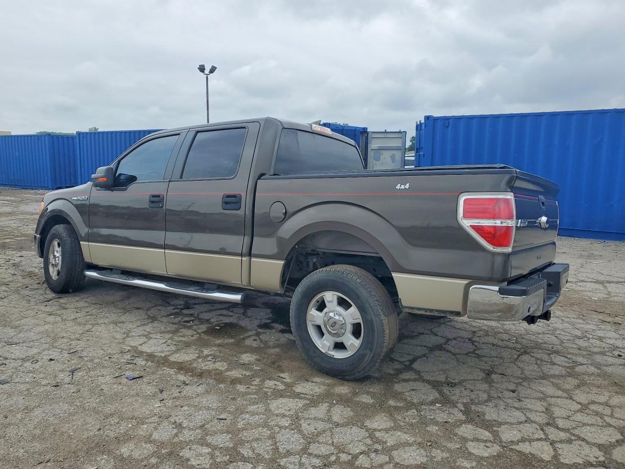 2009 Ford F150 Supercrew Brown vin: 1FTPW12V89KC15610