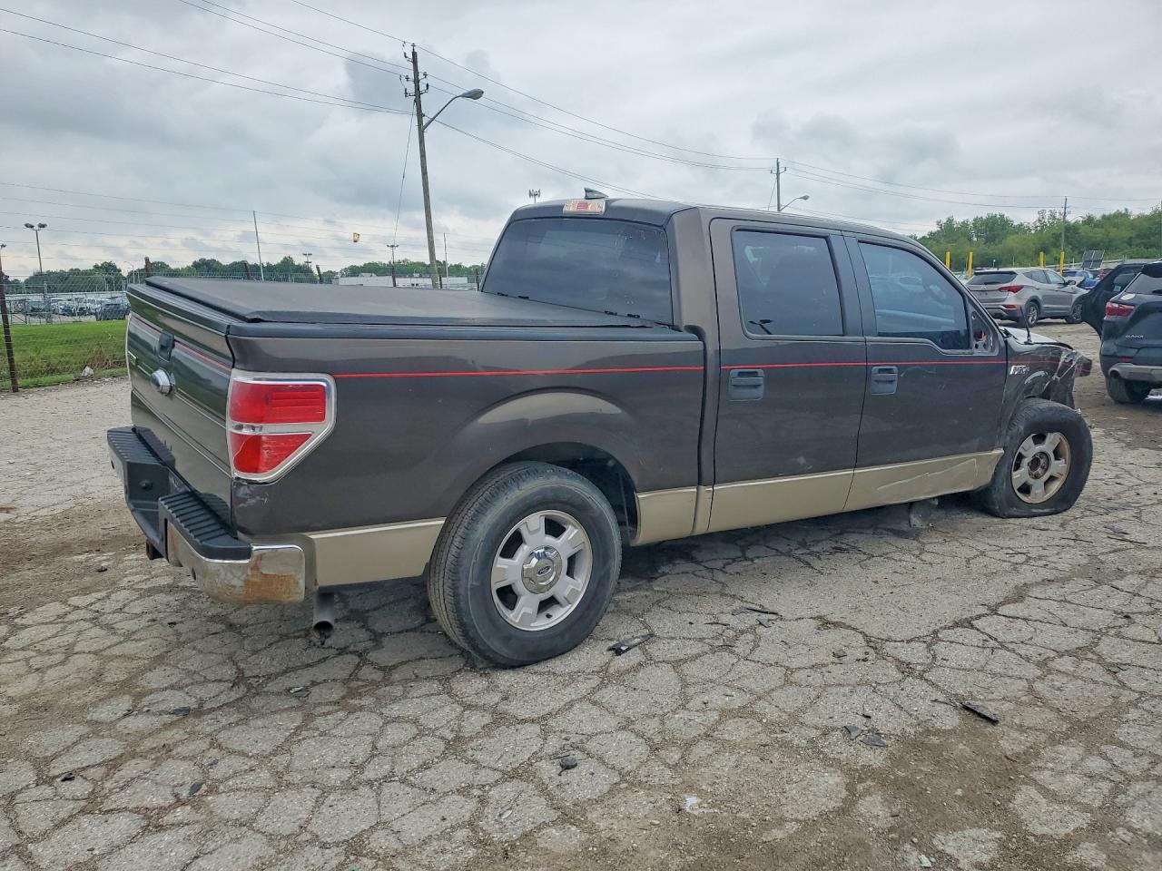 2009 Ford F150 Supercrew Brown vin: 1FTPW12V89KC15610