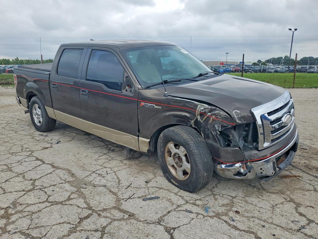 2009 Ford F150 Supercrew Brown vin: 1FTPW12V89KC15610