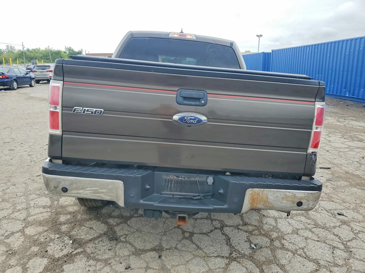 2009 Ford F150 Supercrew Brown vin: 1FTPW12V89KC15610