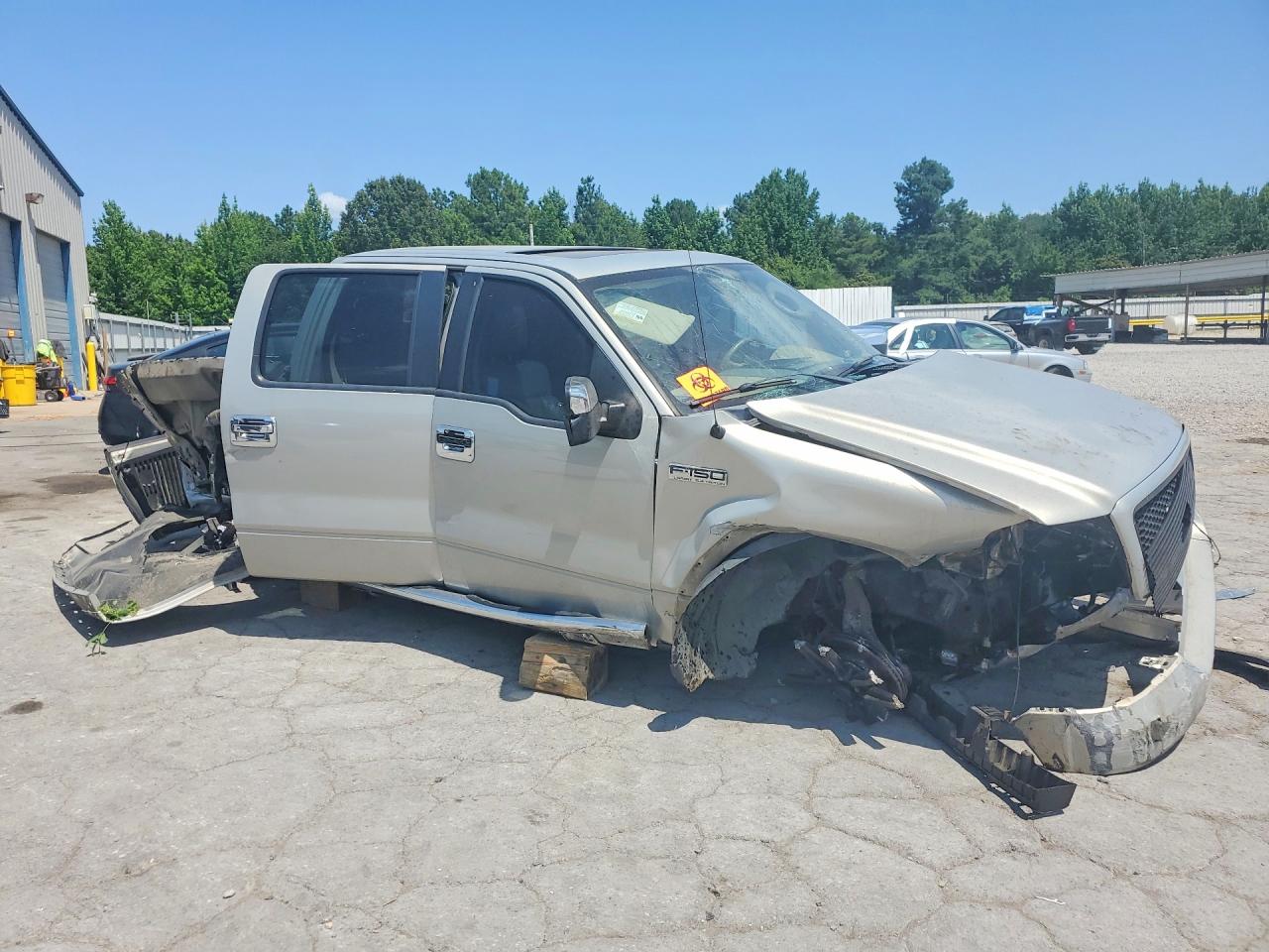2006 Ford F150 Supercrew Silver vin: 1FTPW12V96FB29355
