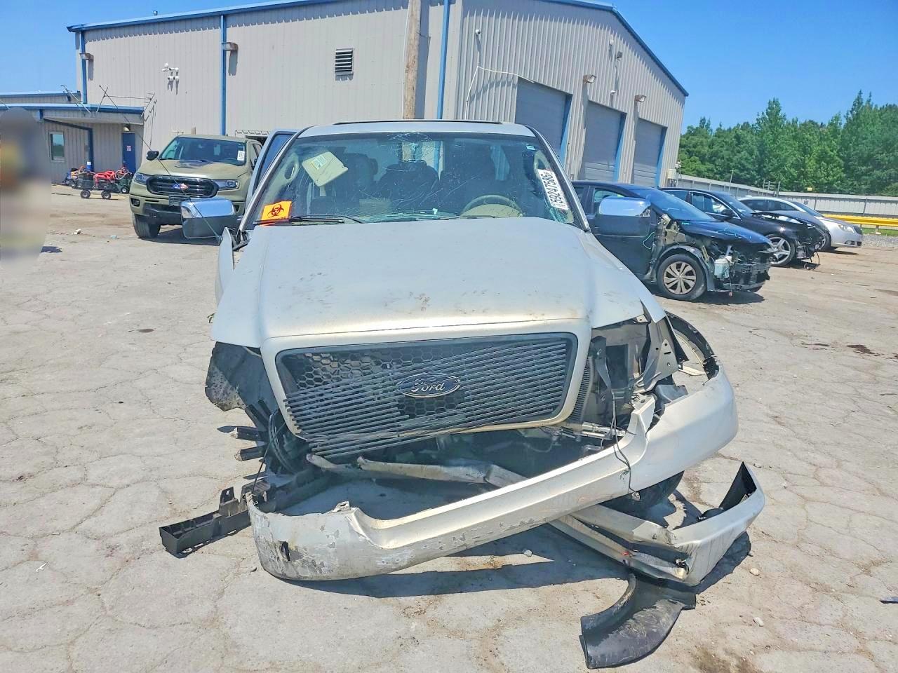2006 Ford F150 Supercrew Silver vin: 1FTPW12V96FB29355