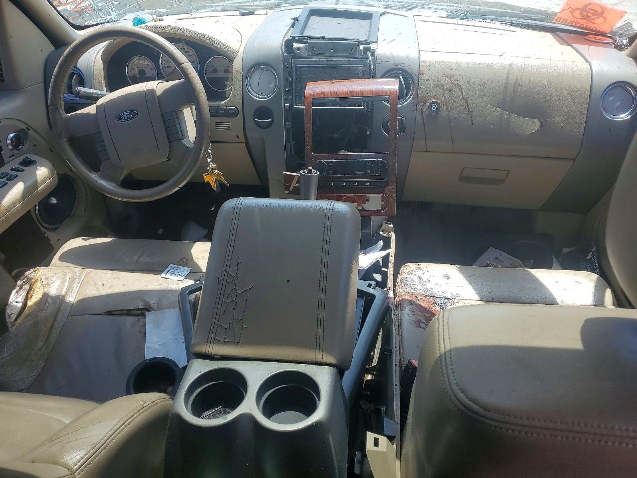 2006 Ford F150 Supercrew Silver vin: 1FTPW12V96FB29355