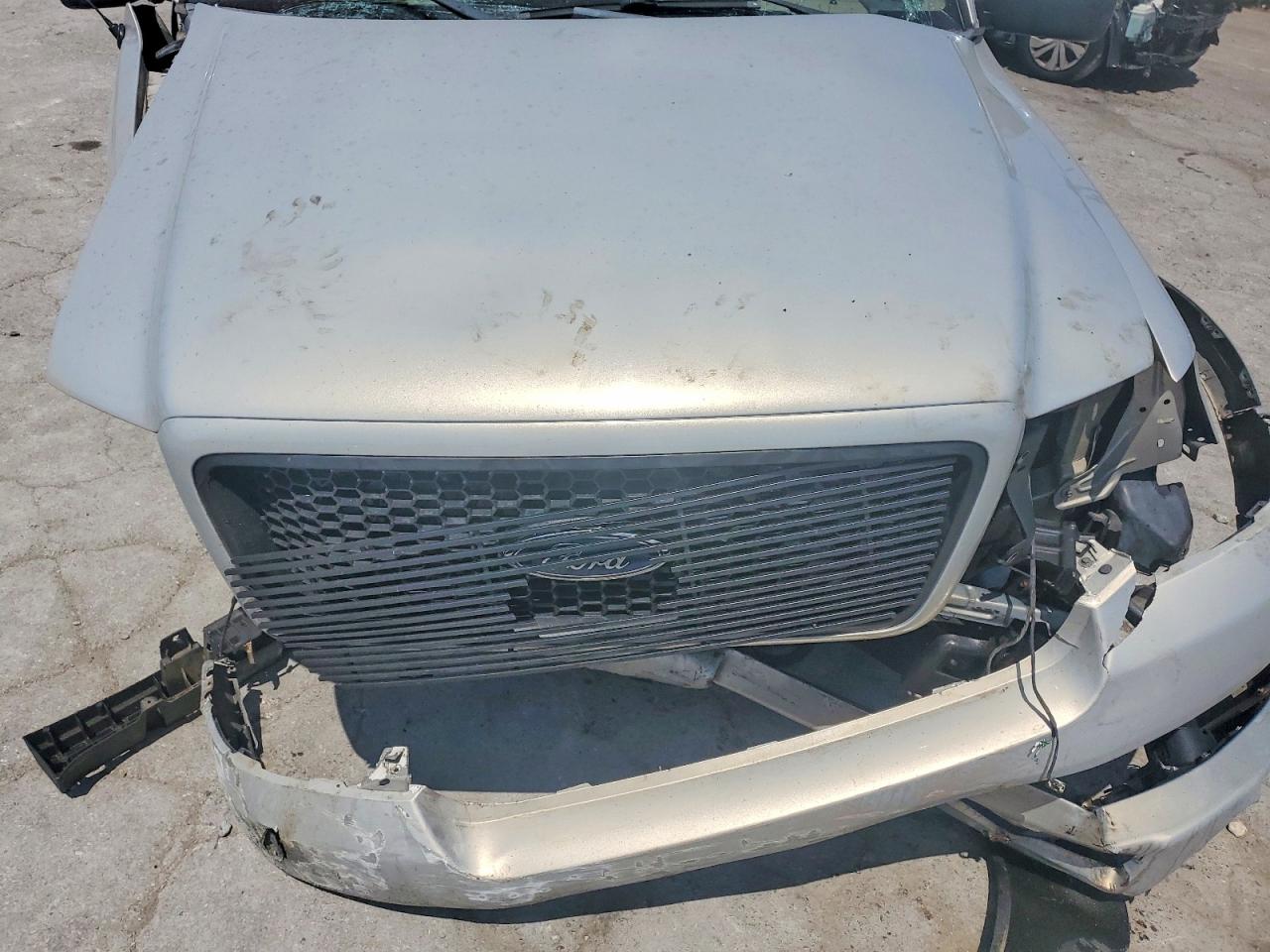 2006 Ford F150 Supercrew Silver vin: 1FTPW12V96FB29355