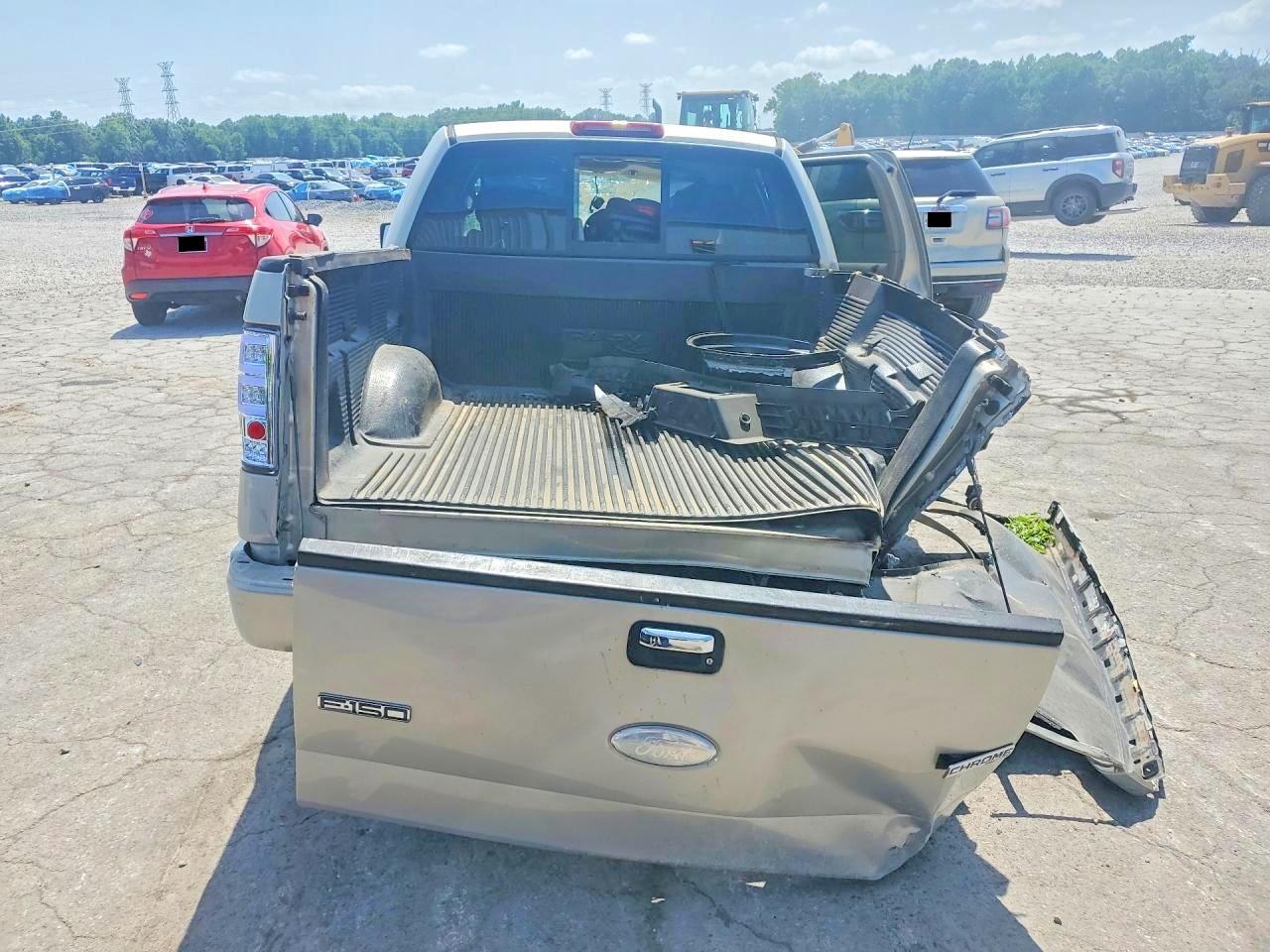 2006 Ford F150 Supercrew Silver vin: 1FTPW12V96FB29355
