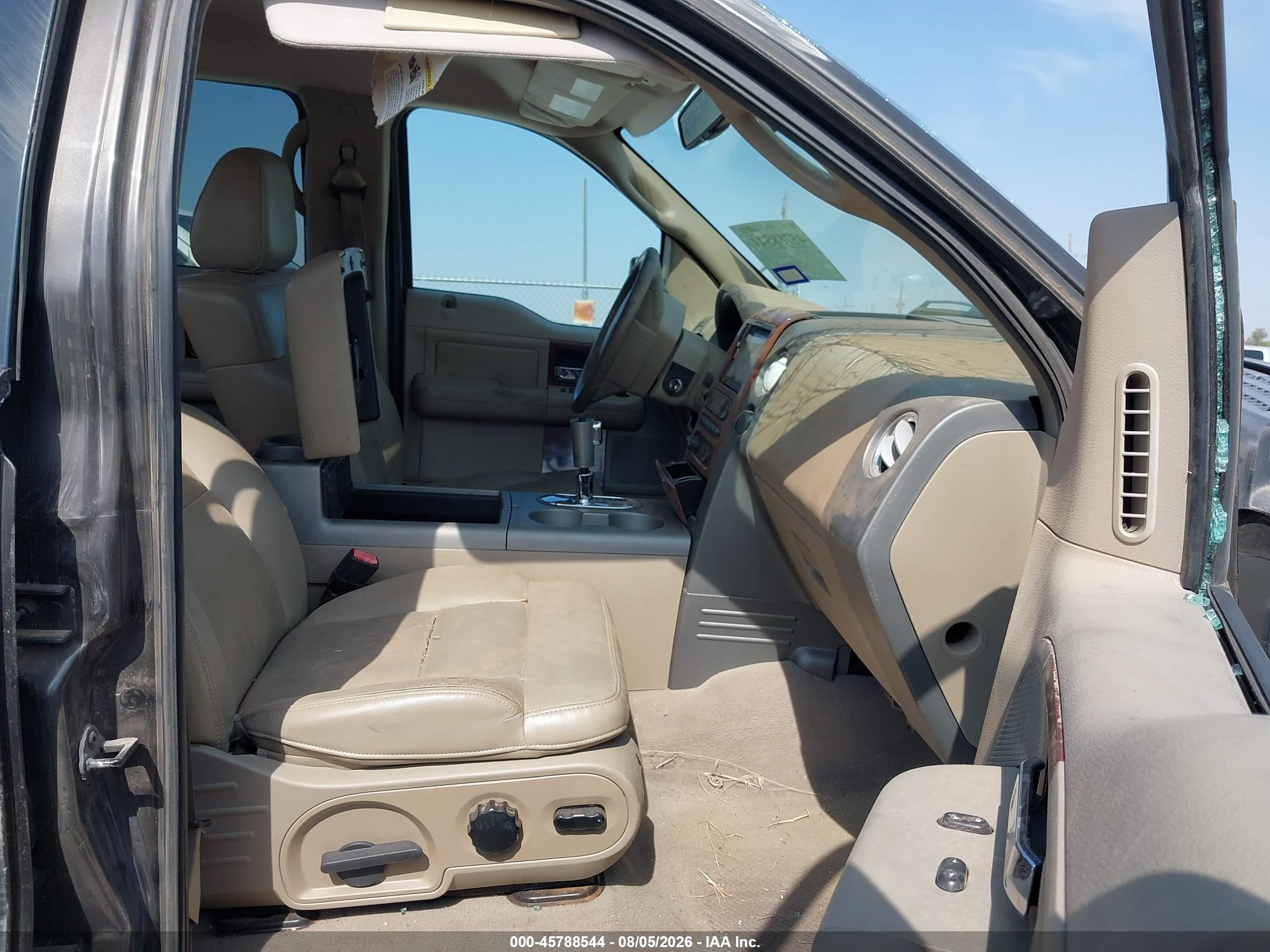 2006 Ford F-150 Lariat/xlt Gray vin: 1FTPW12V96FB80726