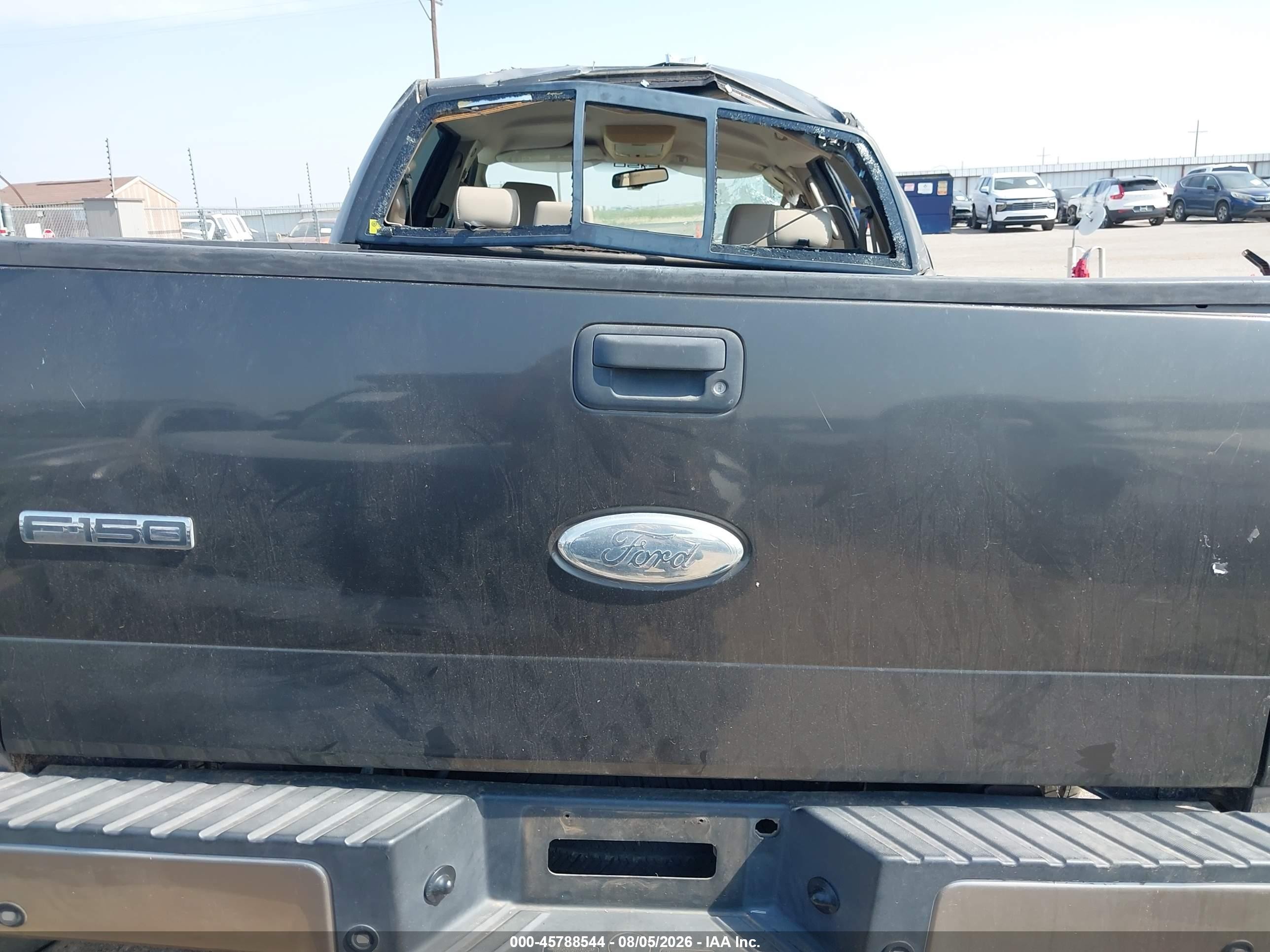 2006 Ford F-150 Lariat/xlt Gray vin: 1FTPW12V96FB80726