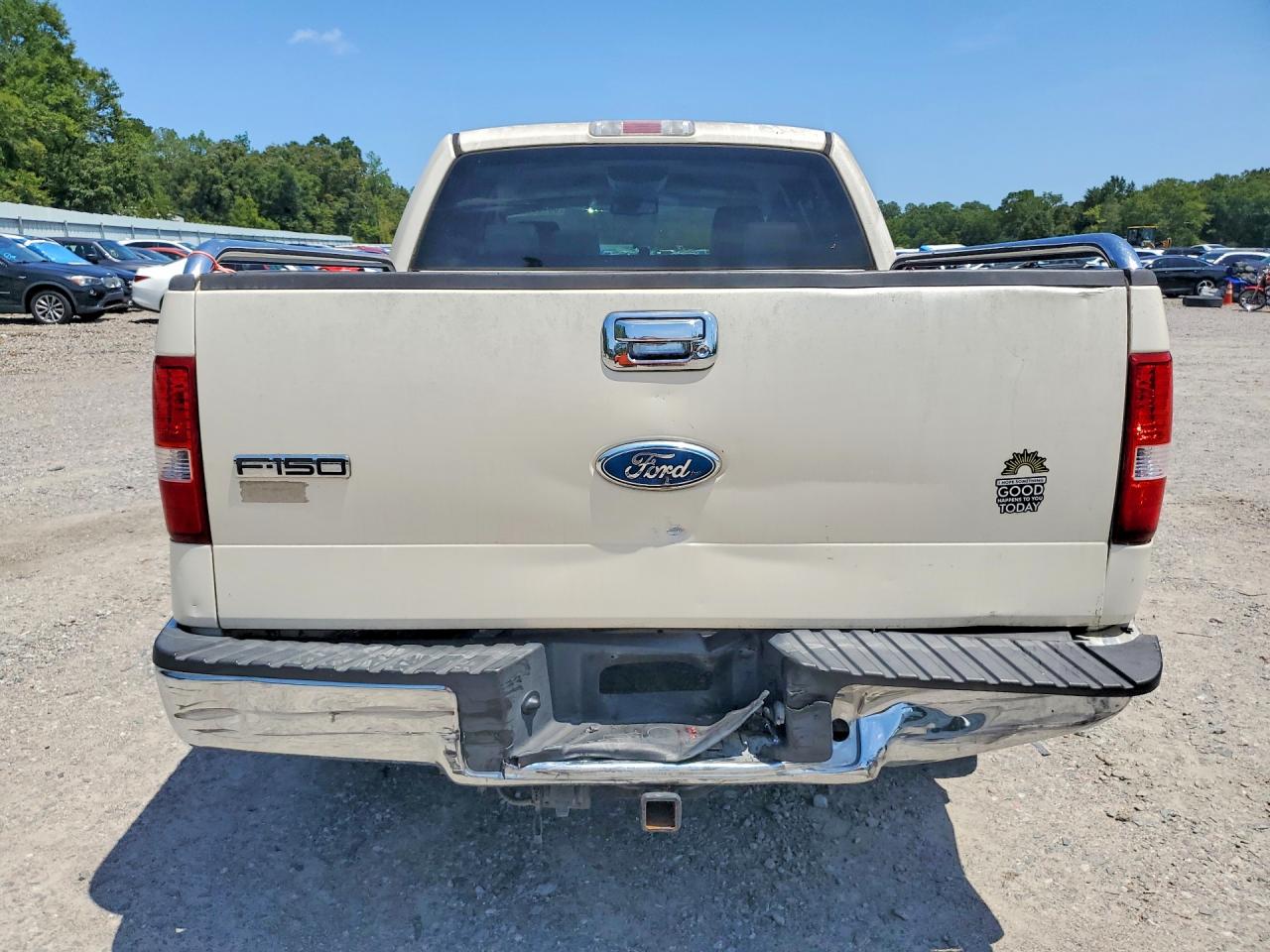 2007 Ford F150 Supercrew White vin: 1FTPW12V97FA97573