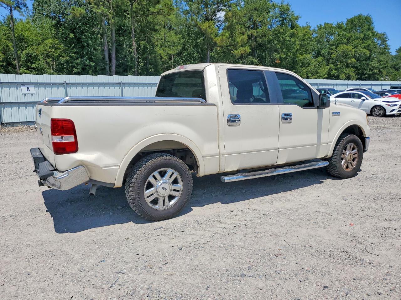 2007 Ford F150 Supercrew White vin: 1FTPW12V97FA97573