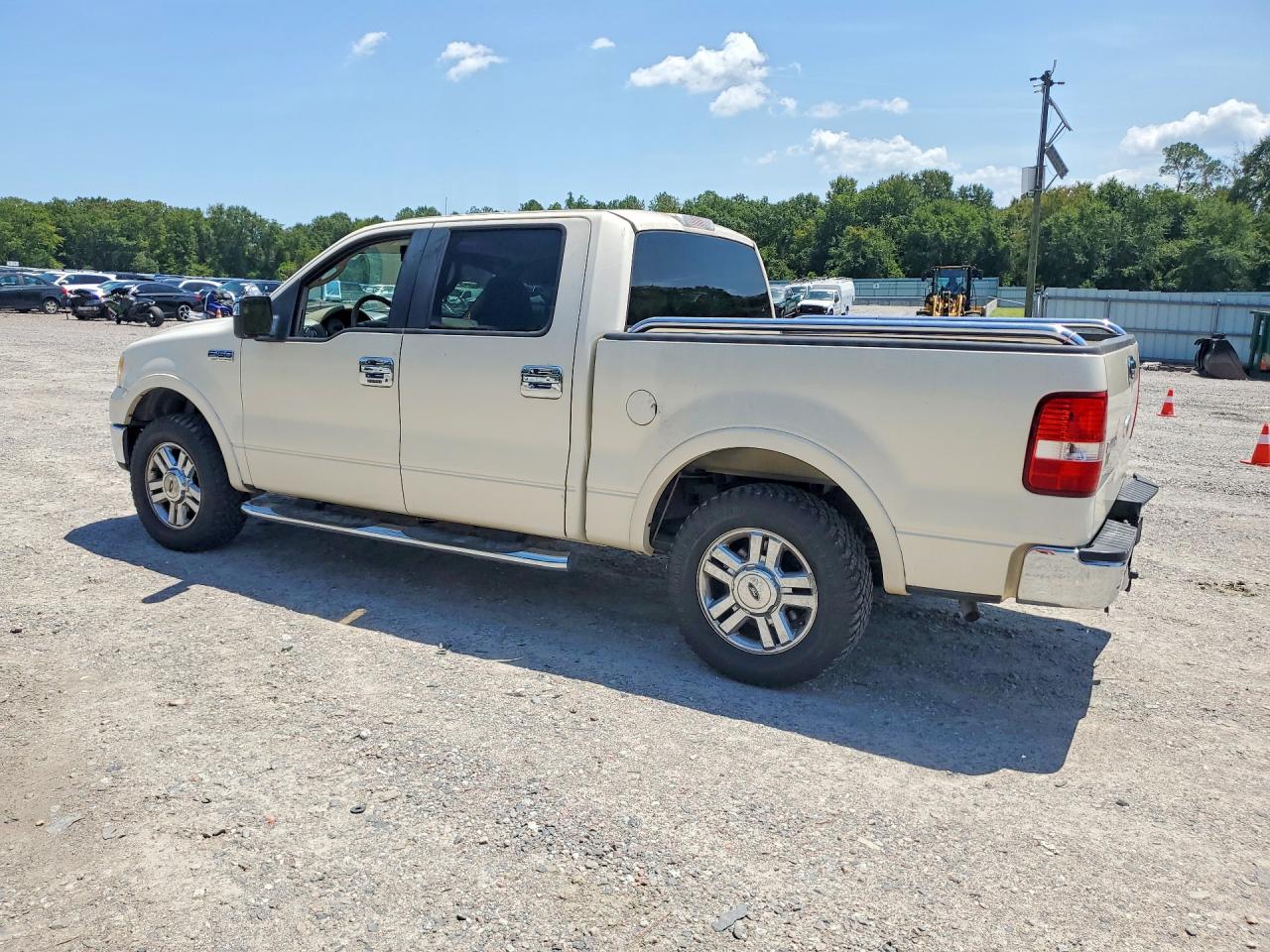 2007 Ford F150 Supercrew White vin: 1FTPW12V97FA97573