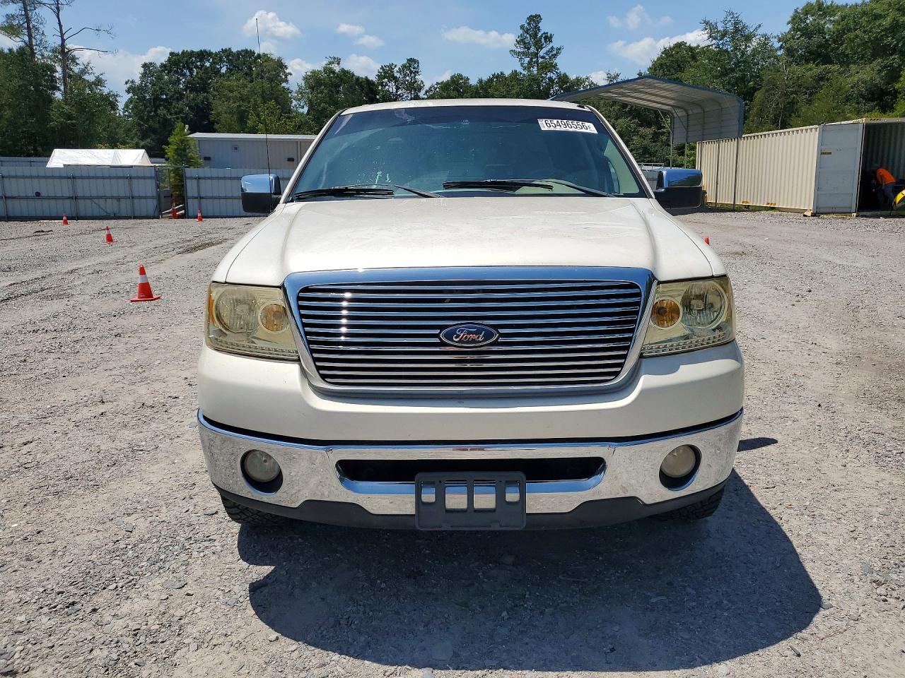 2007 Ford F150 Supercrew White vin: 1FTPW12V97FA97573