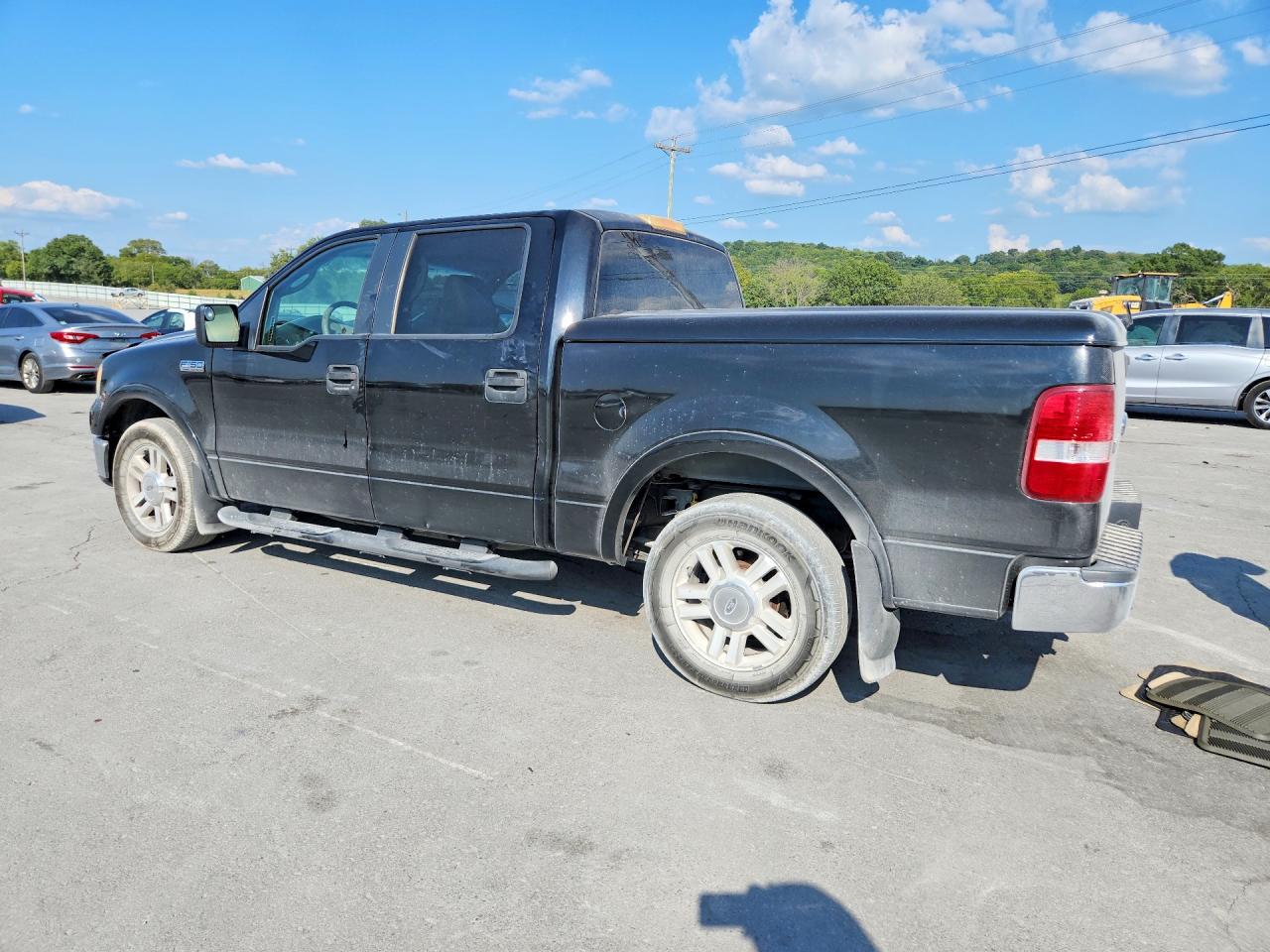2007 Ford F150 Supercrew Black vin: 1FTPW12V97KA69148