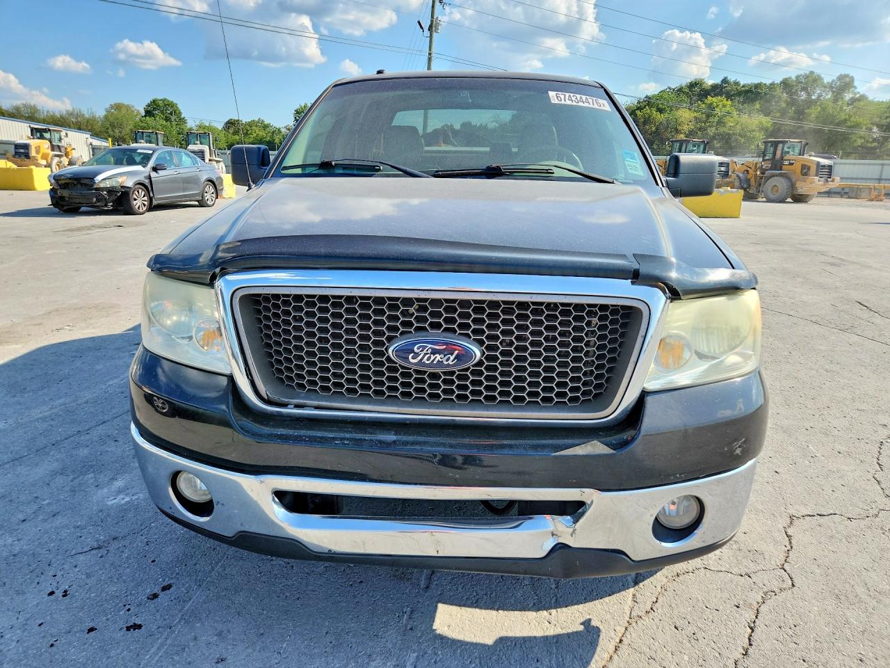 2007 Ford F150 Supercrew Black vin: 1FTPW12V97KA69148