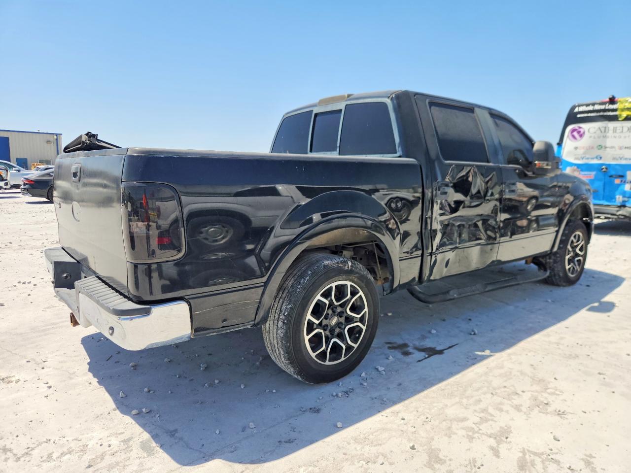 2007 Ford F150 Supercrew Черный vin: 1FTPW12V97KC64523
