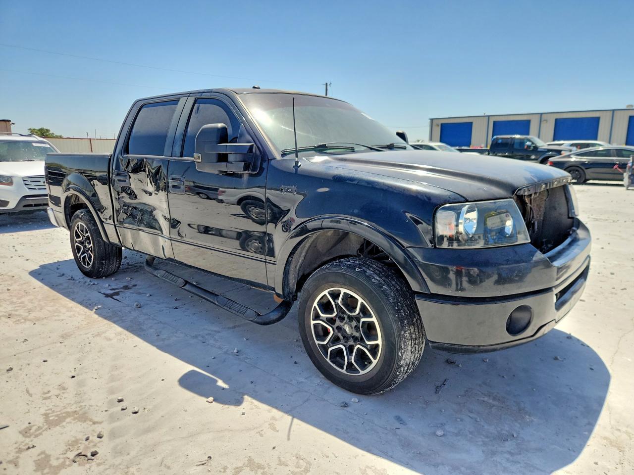2007 Ford F150 Supercrew Черный vin: 1FTPW12V97KC64523