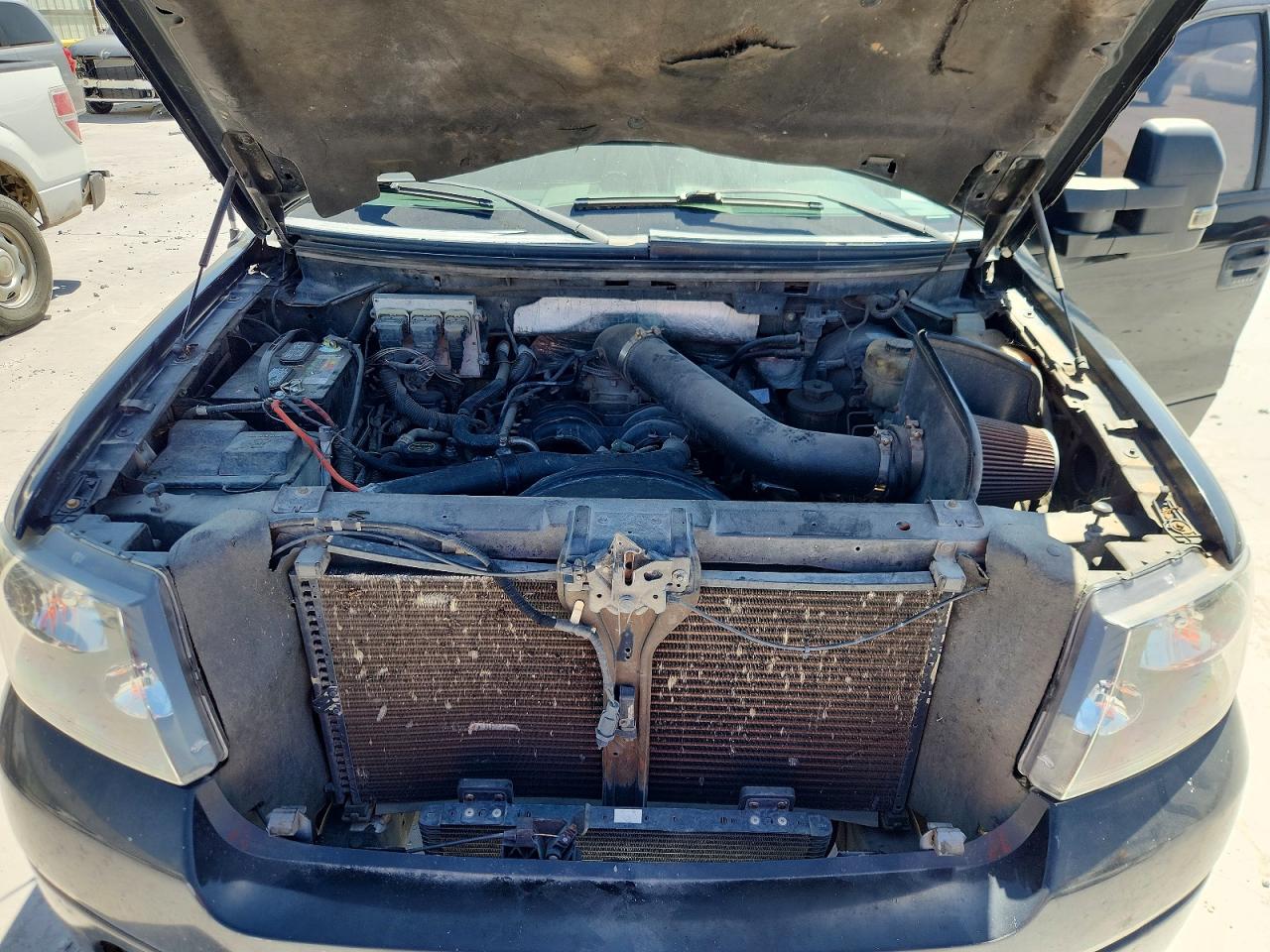 2007 Ford F150 Supercrew Черный vin: 1FTPW12V97KC64523