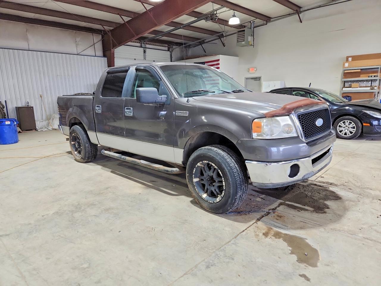 2007 Ford F150 Supercrew Gray vin: 1FTPW12V97KC67454